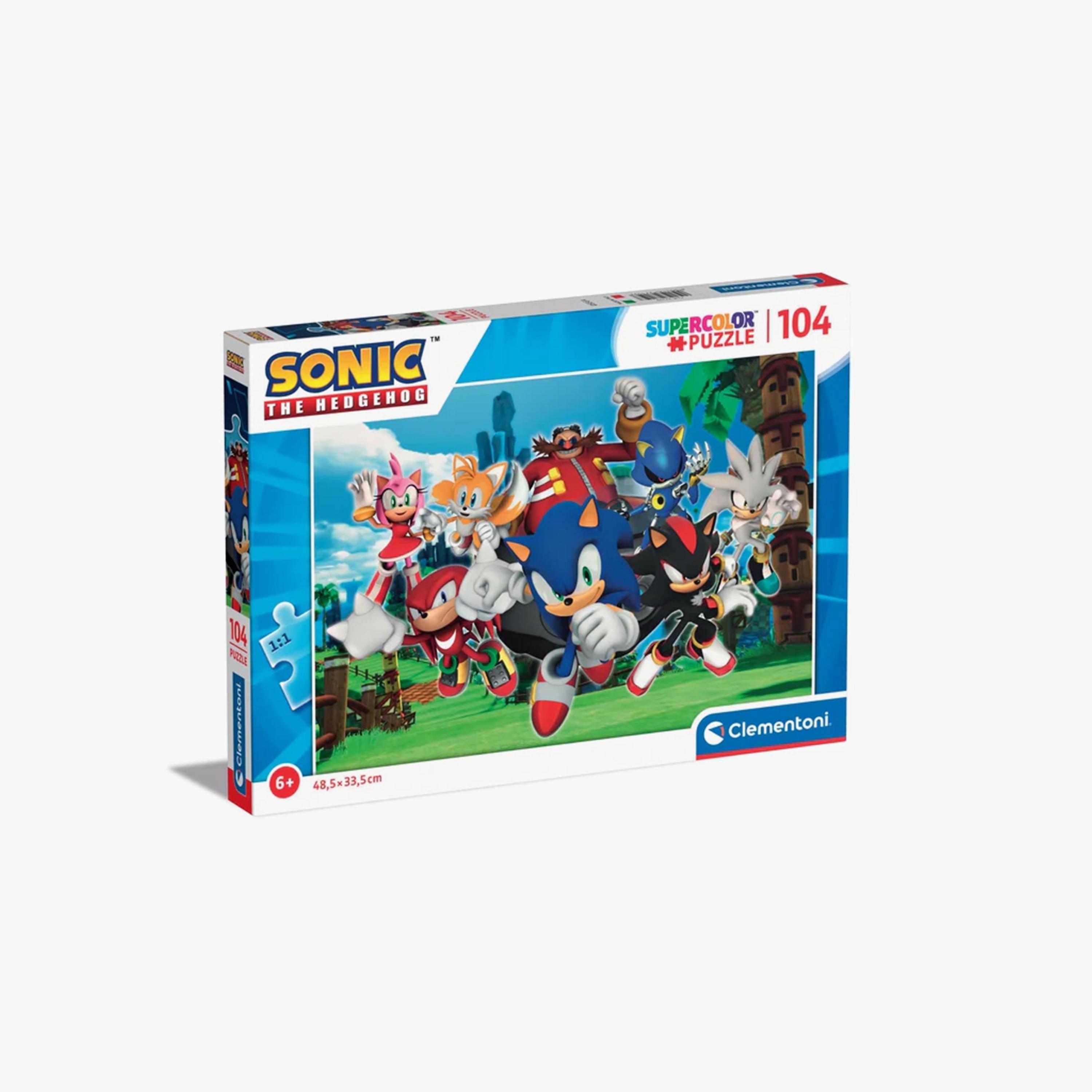ألغاز سونيك 104 قطعة من كليمنتوني-toys-indoortoys-puzzles-image-1
