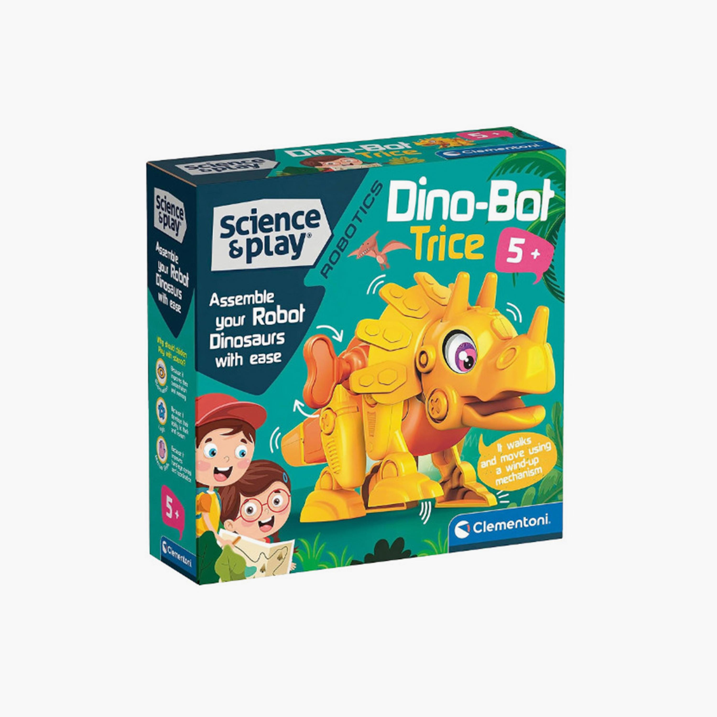 Clementoni Dino Bot Triceratops Education & Scientific Building Playset-toys-buildingblocks-constructionsets-image-4