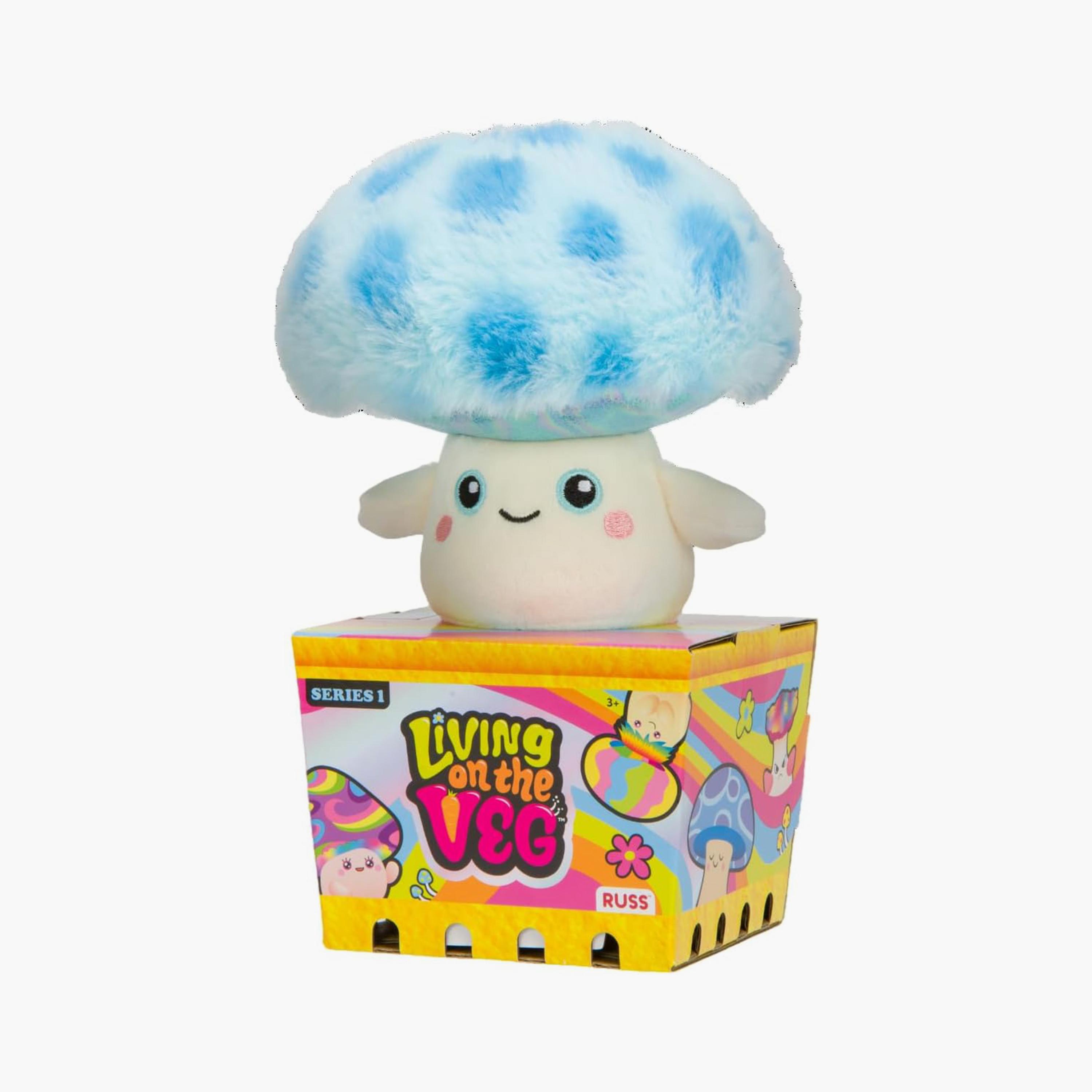 لعبة ليفين أون ذا فيج القطيفة من جازويرز - فطر - 6 بوصة-toys-plushsofttoys-cartooncharacters-image-3