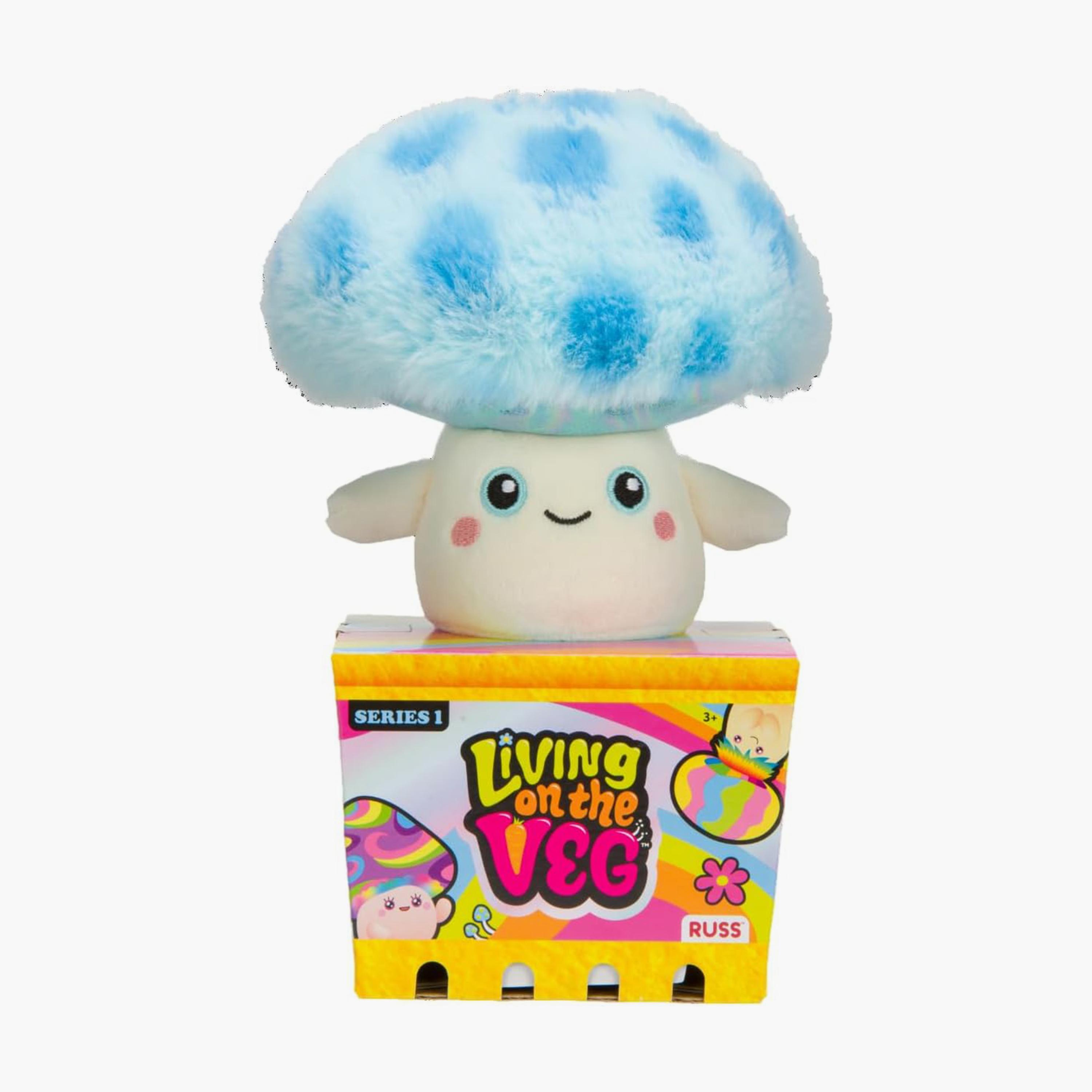 لعبة ليفين أون ذا فيج القطيفة من جازويرز - فطر - 6 بوصة-toys-plushsofttoys-cartooncharacters-image-5