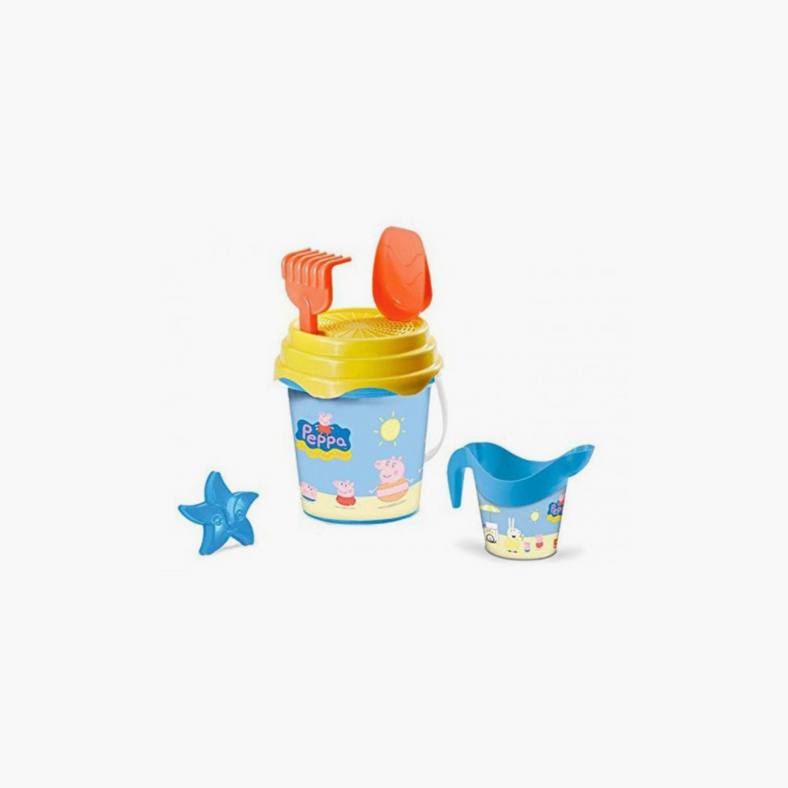 مجموعة دلو بيو من موندو - بيبا بيج - 17 سم-toys-outdoor-poolandbeach-beachtoys-image-1