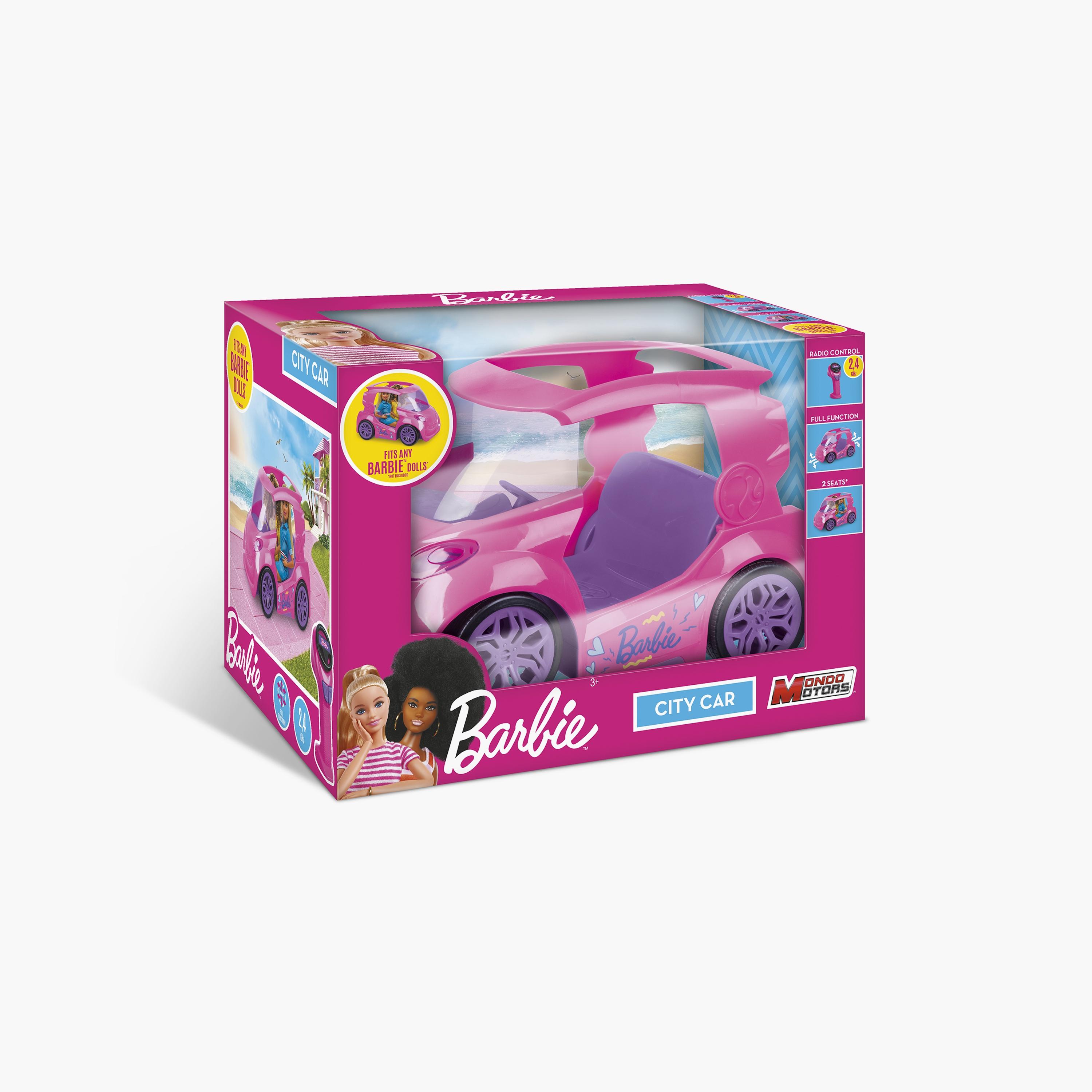 Mondo Barbie Rc City Car 2.4Ghz Battery Operated Car with Remote Control-toys-remotecontrolledvehicles-rccars-image-4