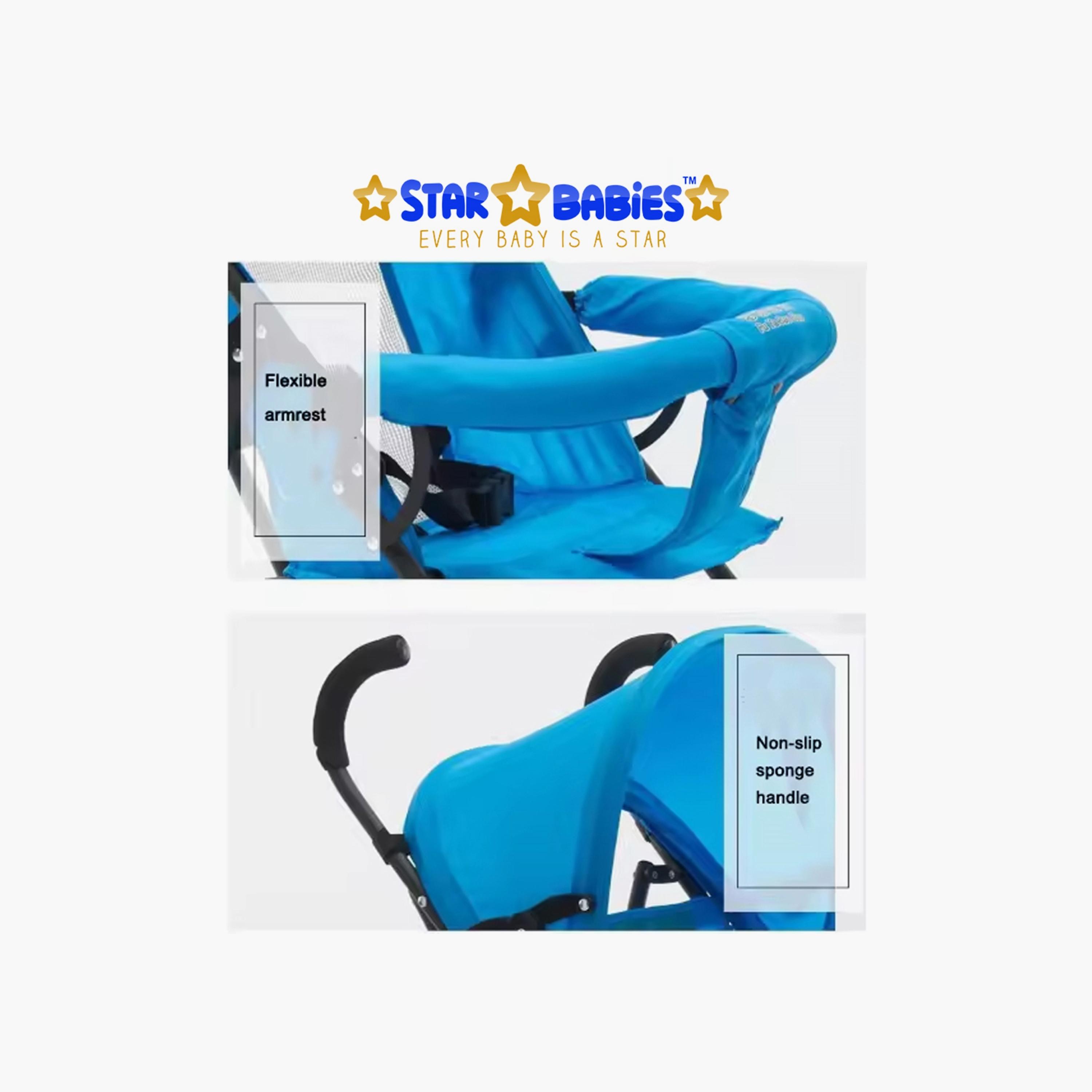 Star Babies Lightweight Foldable & Portable Buggy Stroller - 0-4 Years-baby-gear-strollersandprams-strollers-image-4