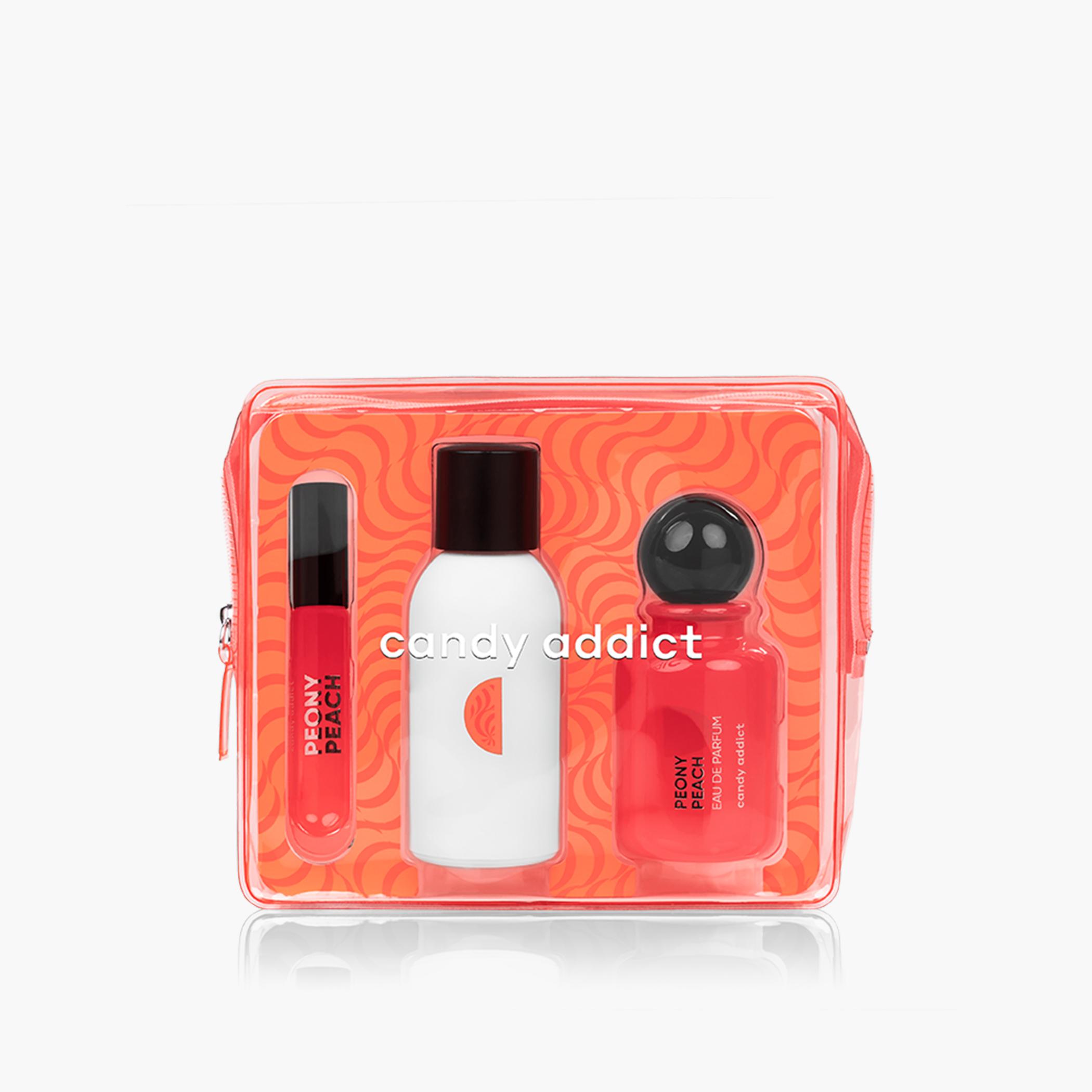 Candy Addict 3-Piece Peony Peach Trio Set-beautyandpersonalcare-giftsets-image-1