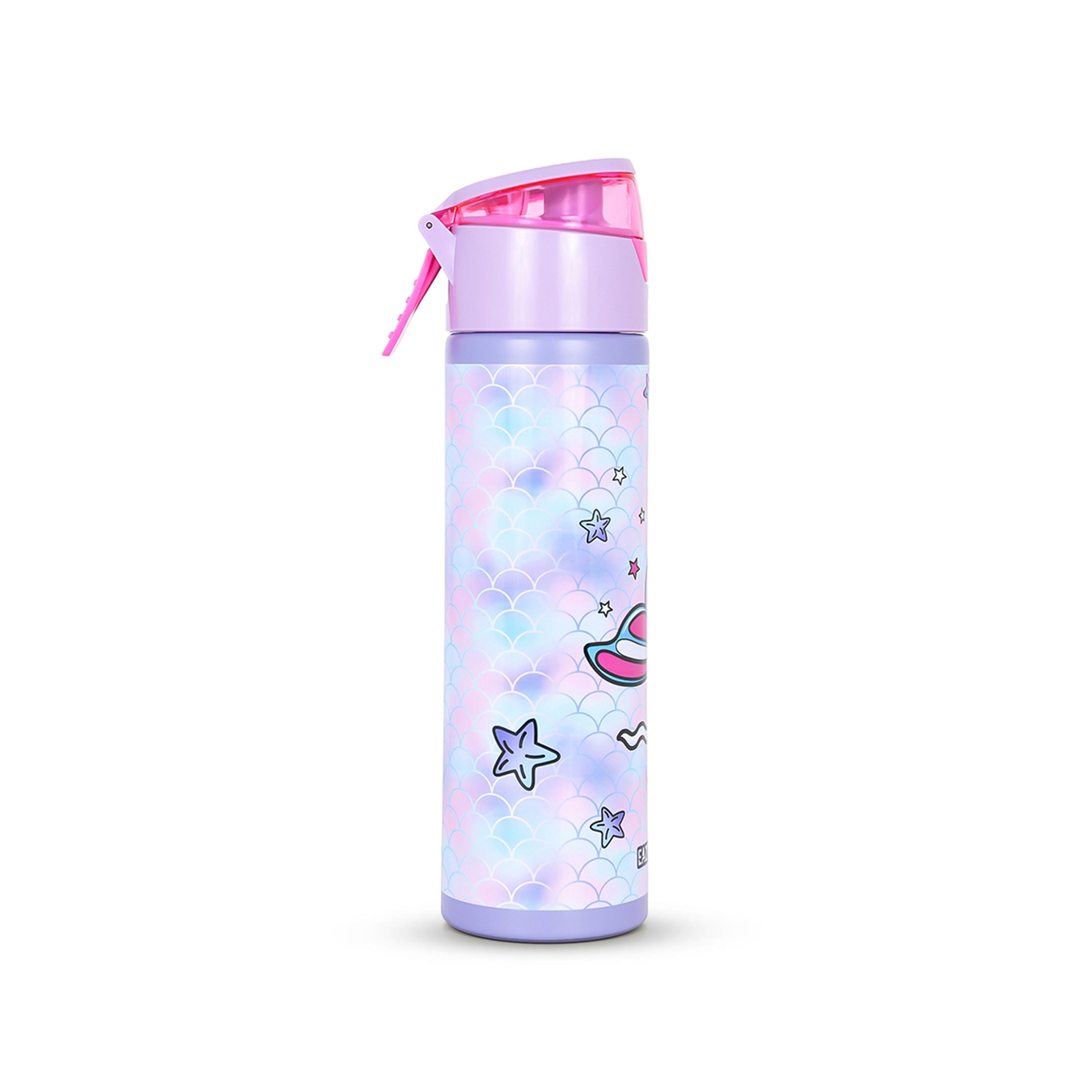 Eazy Kids 6 & 4 Convertible Bento Lunch Box Set - Mermaid - Purple-school-lunchessentials-lunchboxes-image-10