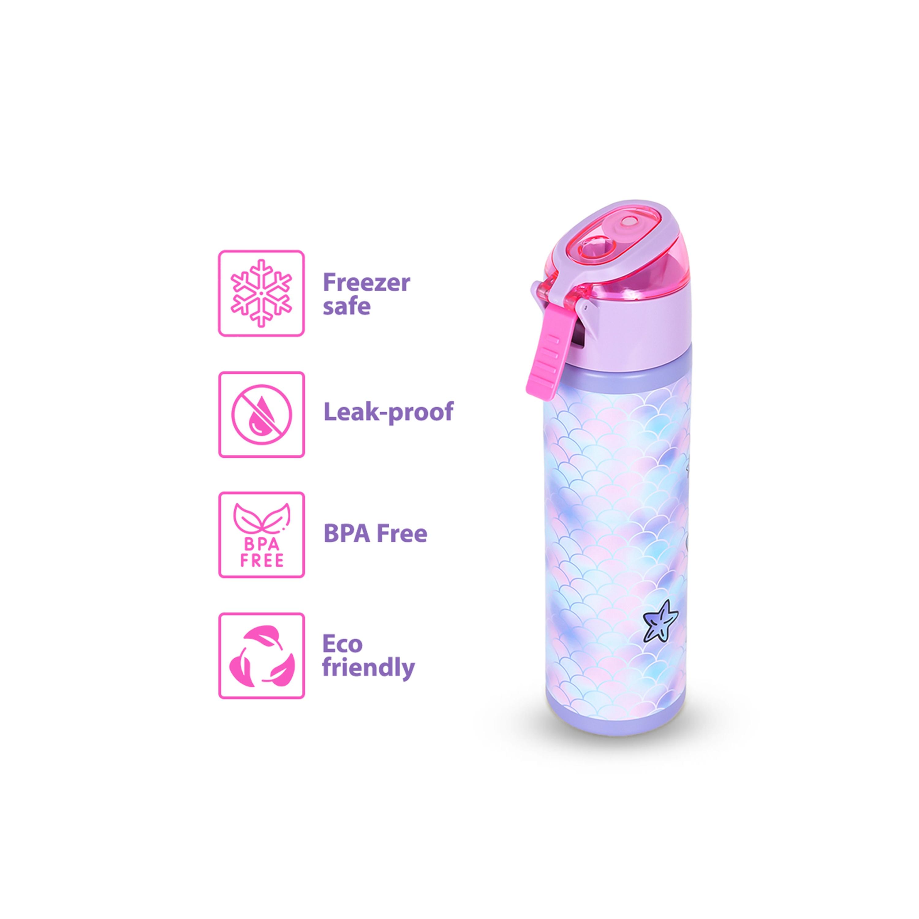 Eazy Kids 6 & 4 Convertible Bento Lunch Box Set - Mermaid - Purple-school-lunchessentials-lunchboxes-image-13