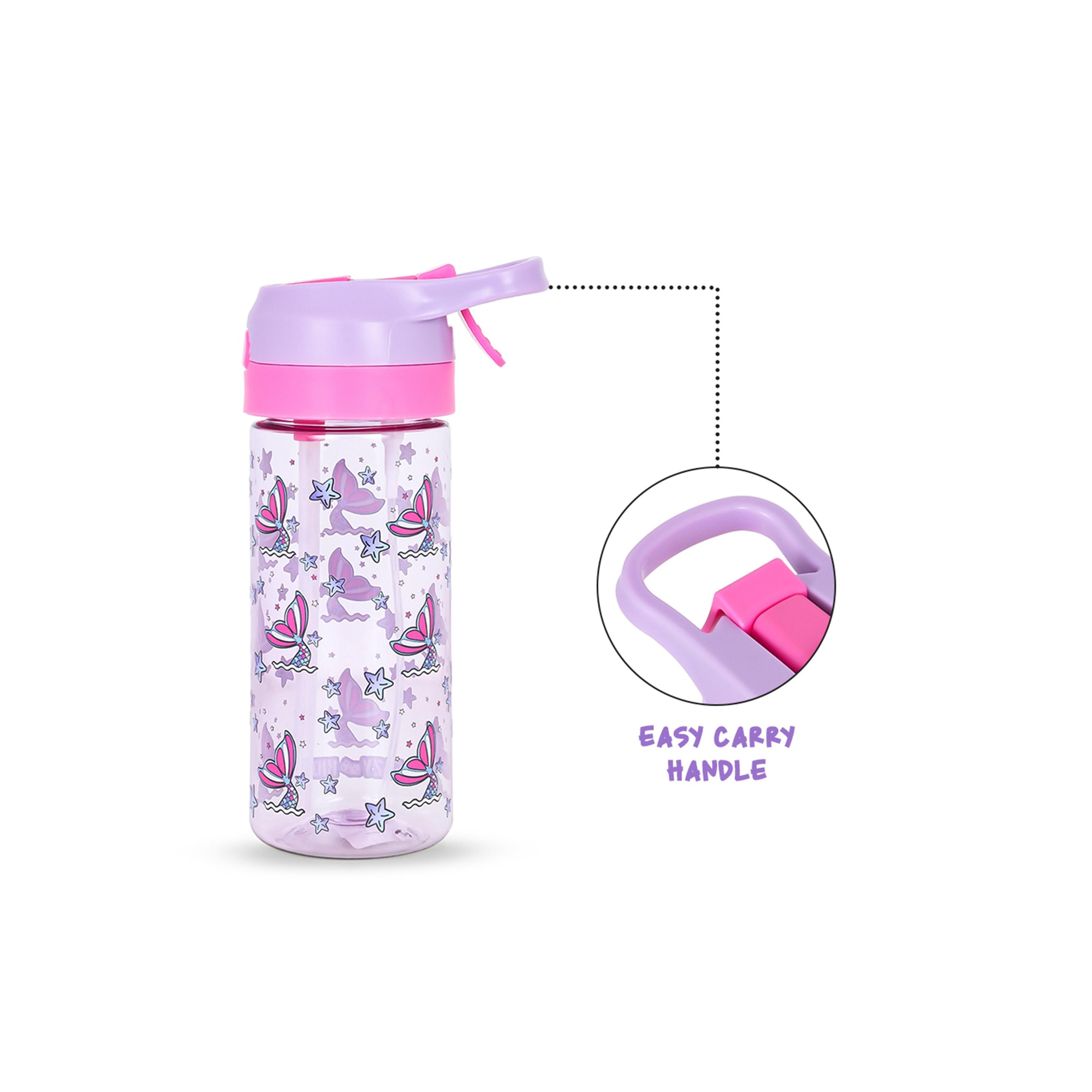 Eazy Kids Set of 4 Mermaid Printed Trolley School Bag Set - Purple - 18 Inch-school-bagsandbackpacks-sets-image-13