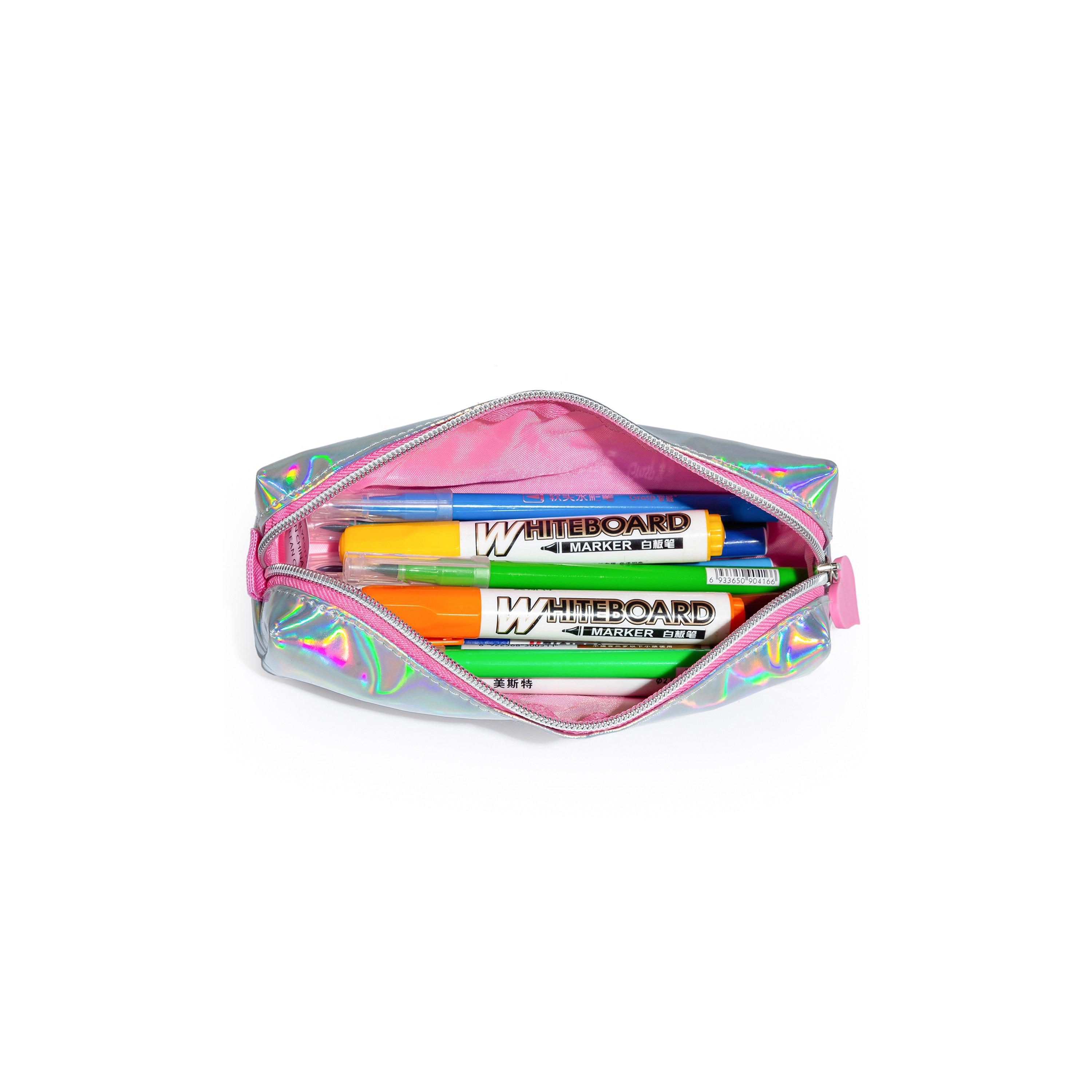 Eazy Kids Set of 5 Girl Things Printed School Bag Set - Pink - 18 Inch-school-bagsandbackpacks-sets-image-13