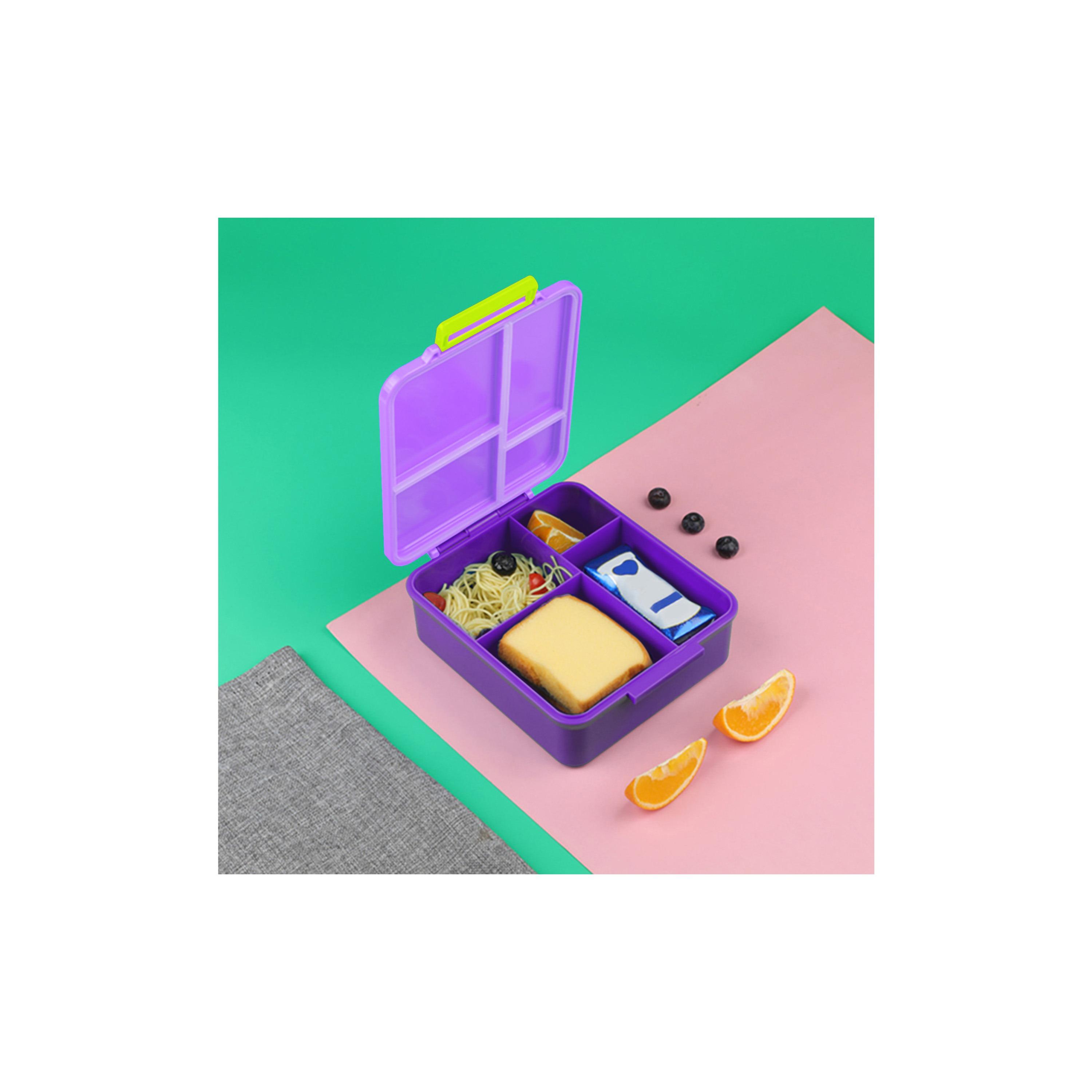 صندوق غداء بينتو جامبو مع حقيبة غداء وترمس وبرطمان غمس من إيزي كيدز-school-lunchessentials-lunchboxes-image-16