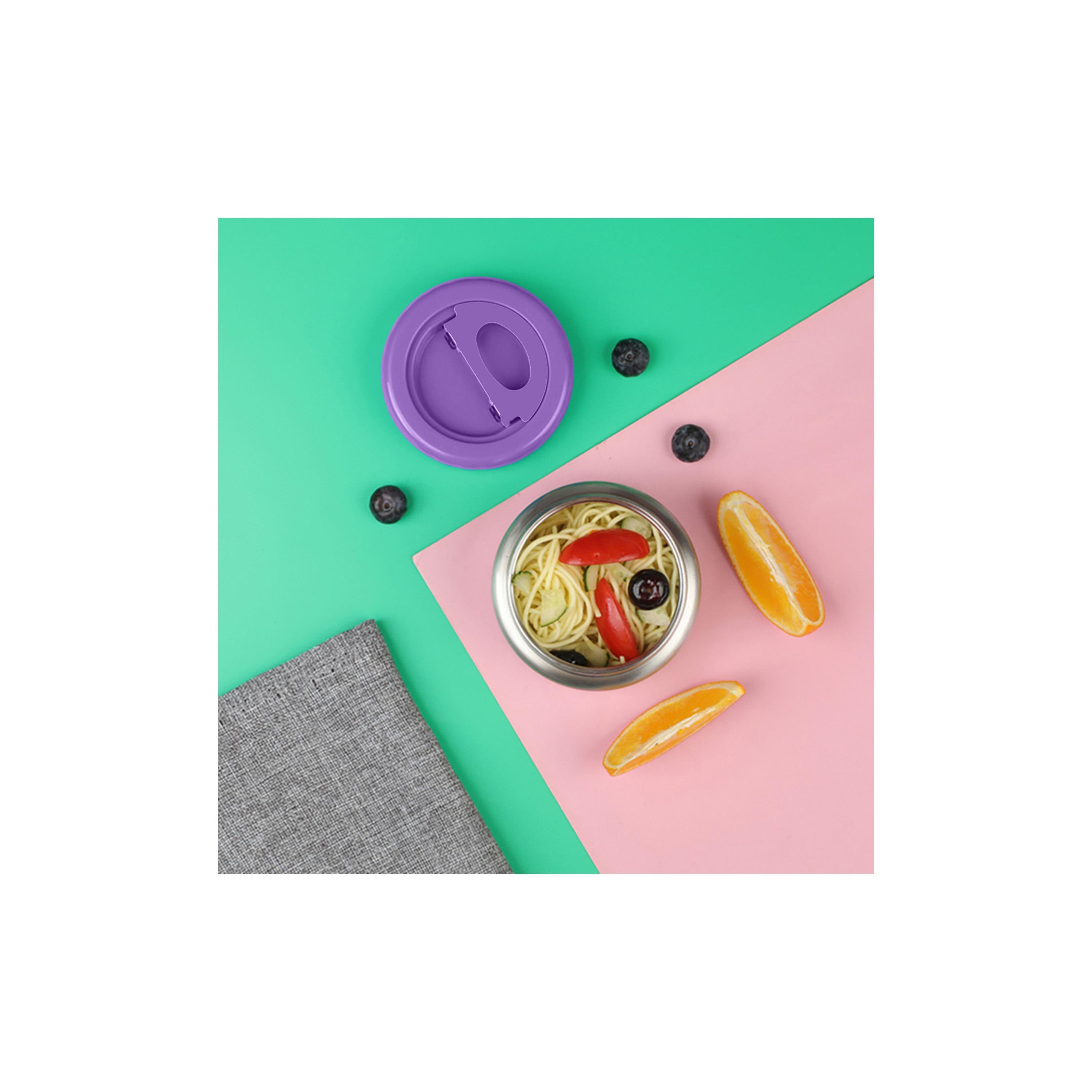 صندوق غداء بينتو جامبو مع حقيبة غداء وترمس وبرطمان غمس من إيزي كيدز-school-lunchessentials-lunchboxes-image-17