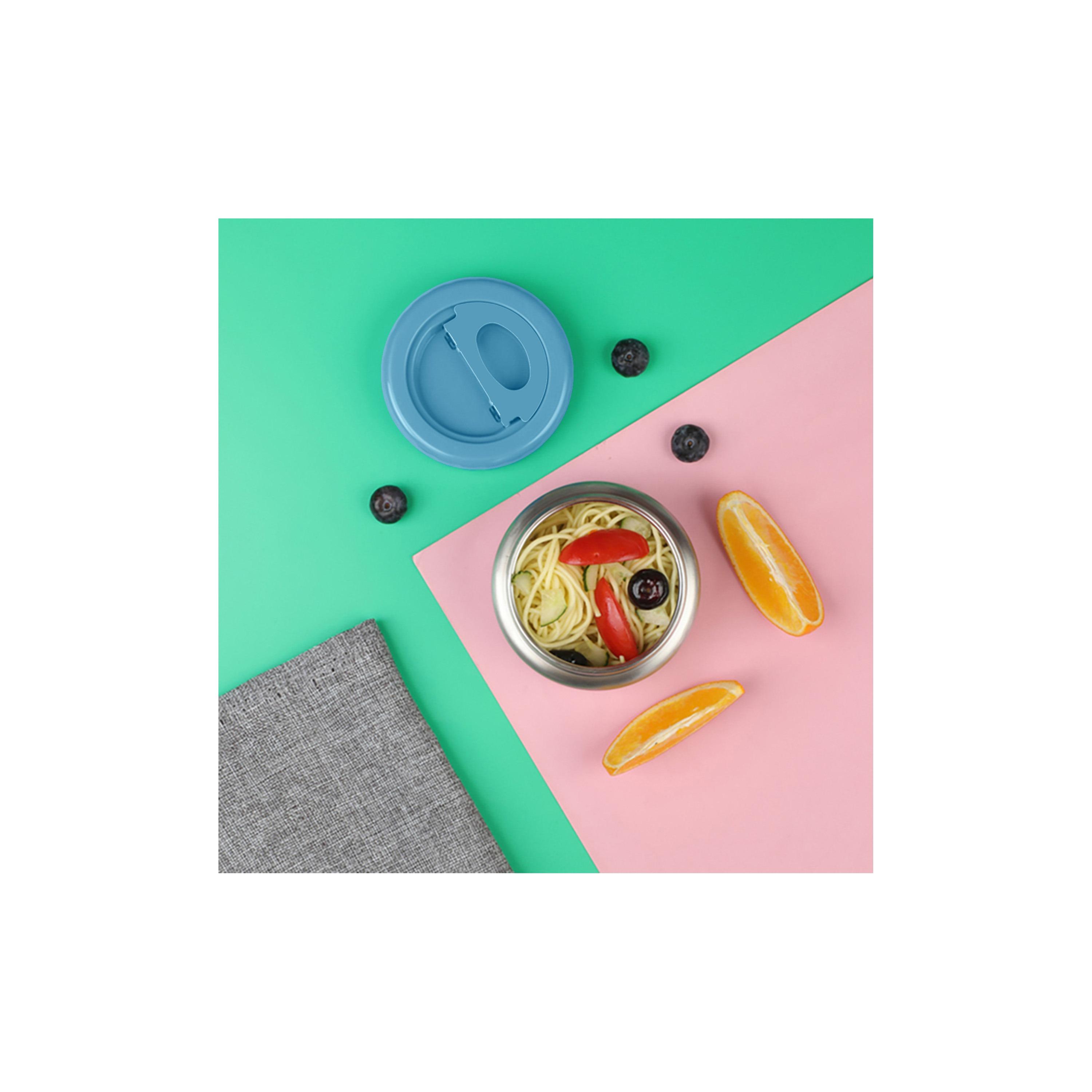 صندوق غداء بينتو جامبو مع حقيبة غداء وترمس وبرطمان غمس من إيزي كيدز-school-lunchessentials-lunchboxes-image-6