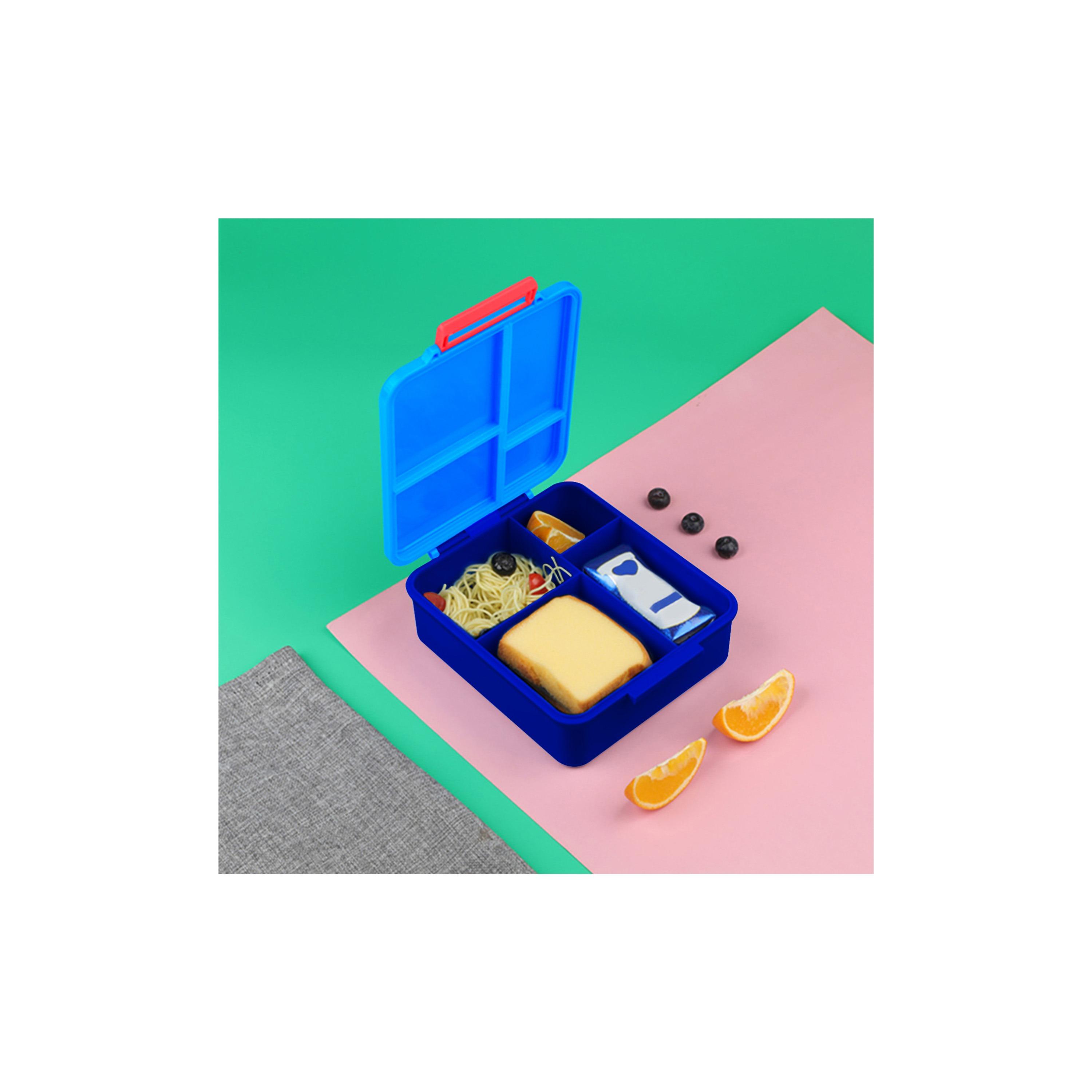 صندوق غداء بينتو جامبو مع حقيبة غداء وترمس وبرطمان غمس من إيزي كيدز-school-lunchessentials-lunchboxes-image-16