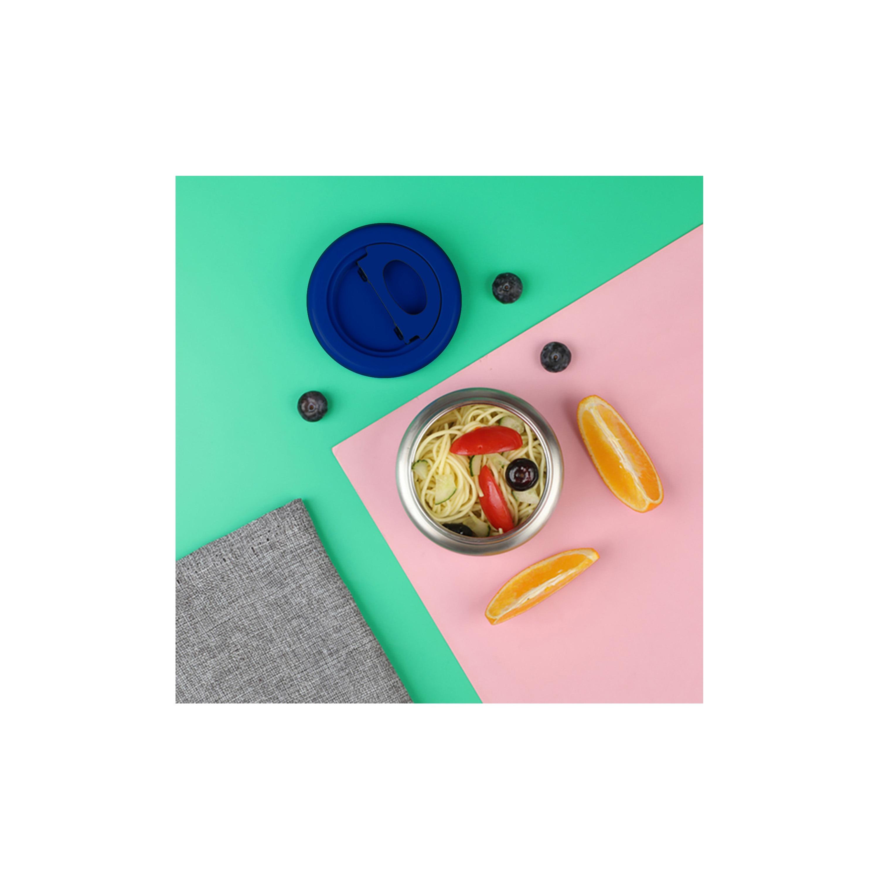 صندوق غداء بينتو جامبو مع حقيبة غداء وترمس وبرطمان غمس من إيزي كيدز-school-lunchessentials-lunchboxes-image-17