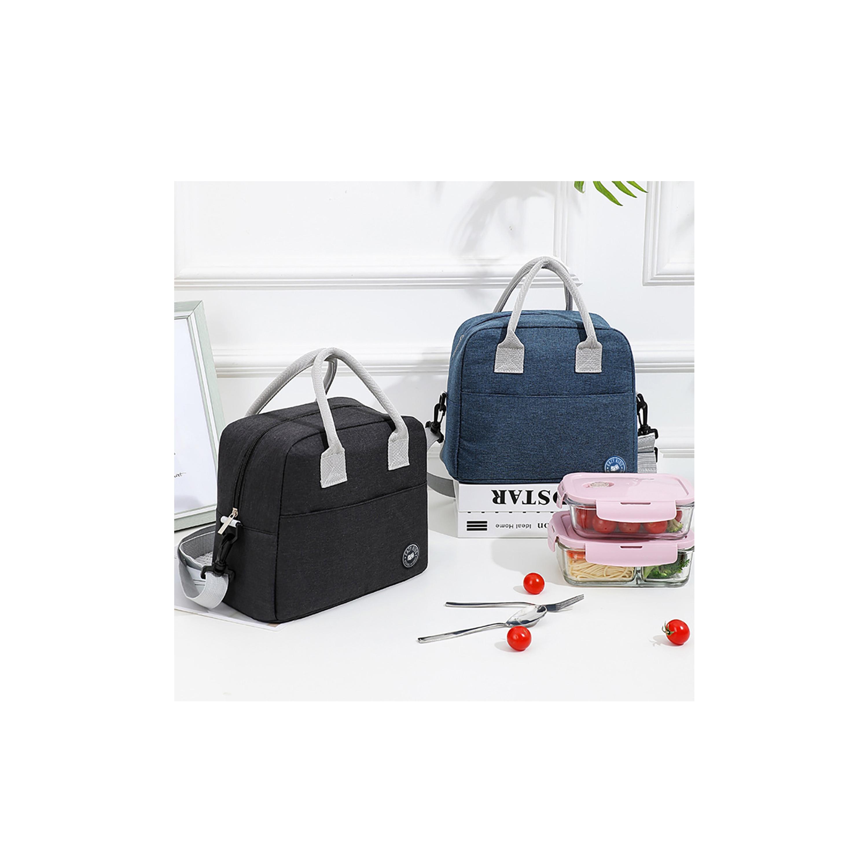 صندوق غداء بينتو جامبو مع حقيبة غداء وترمس وبرطمان غمس من إيزي كيدز-school-lunchessentials-lunchboxes-image-8