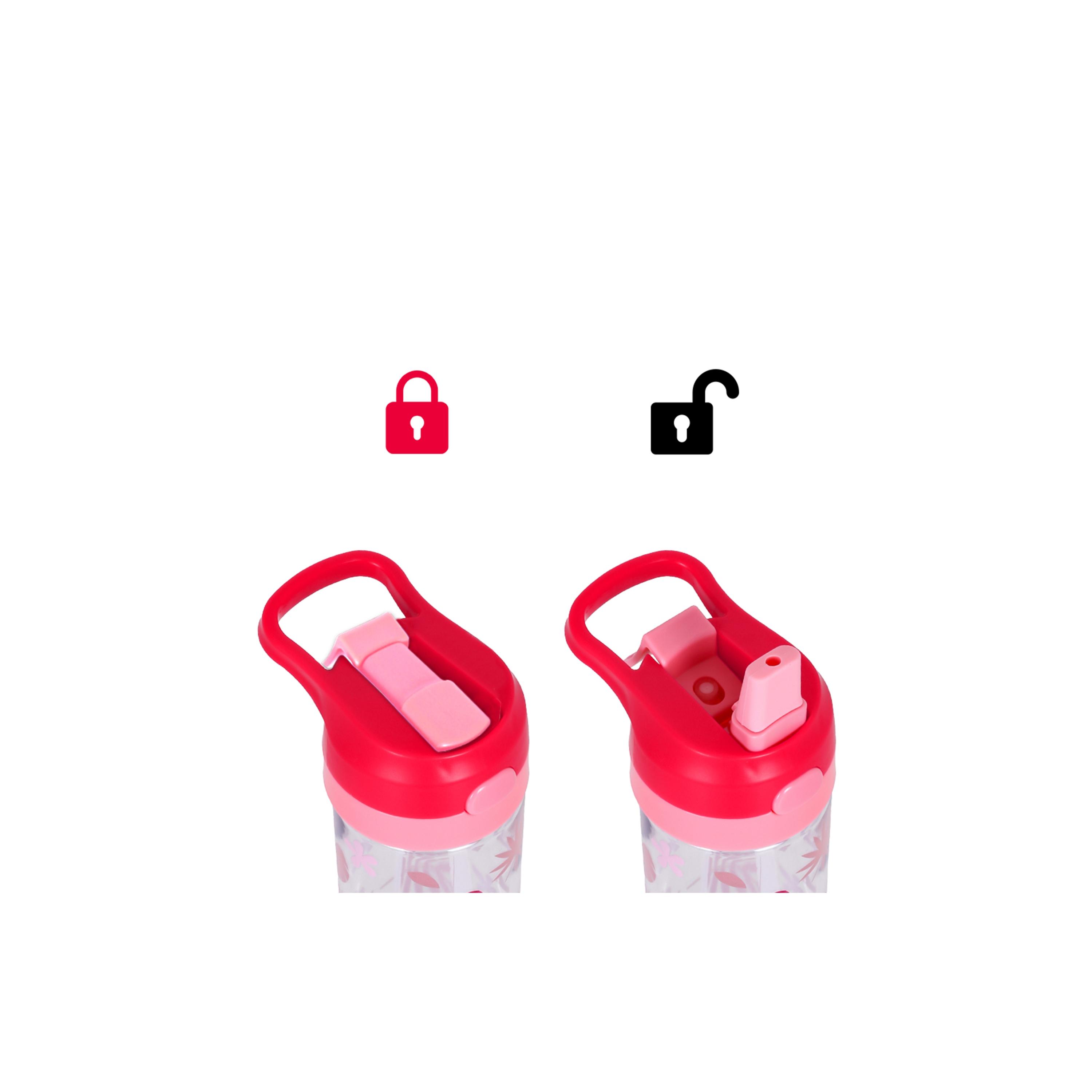 Eazy Kids Set of 4 Tropical Trolley School Bag Set -  Pink - 17 Inch-school-bagsandbackpacks-sets-image-9