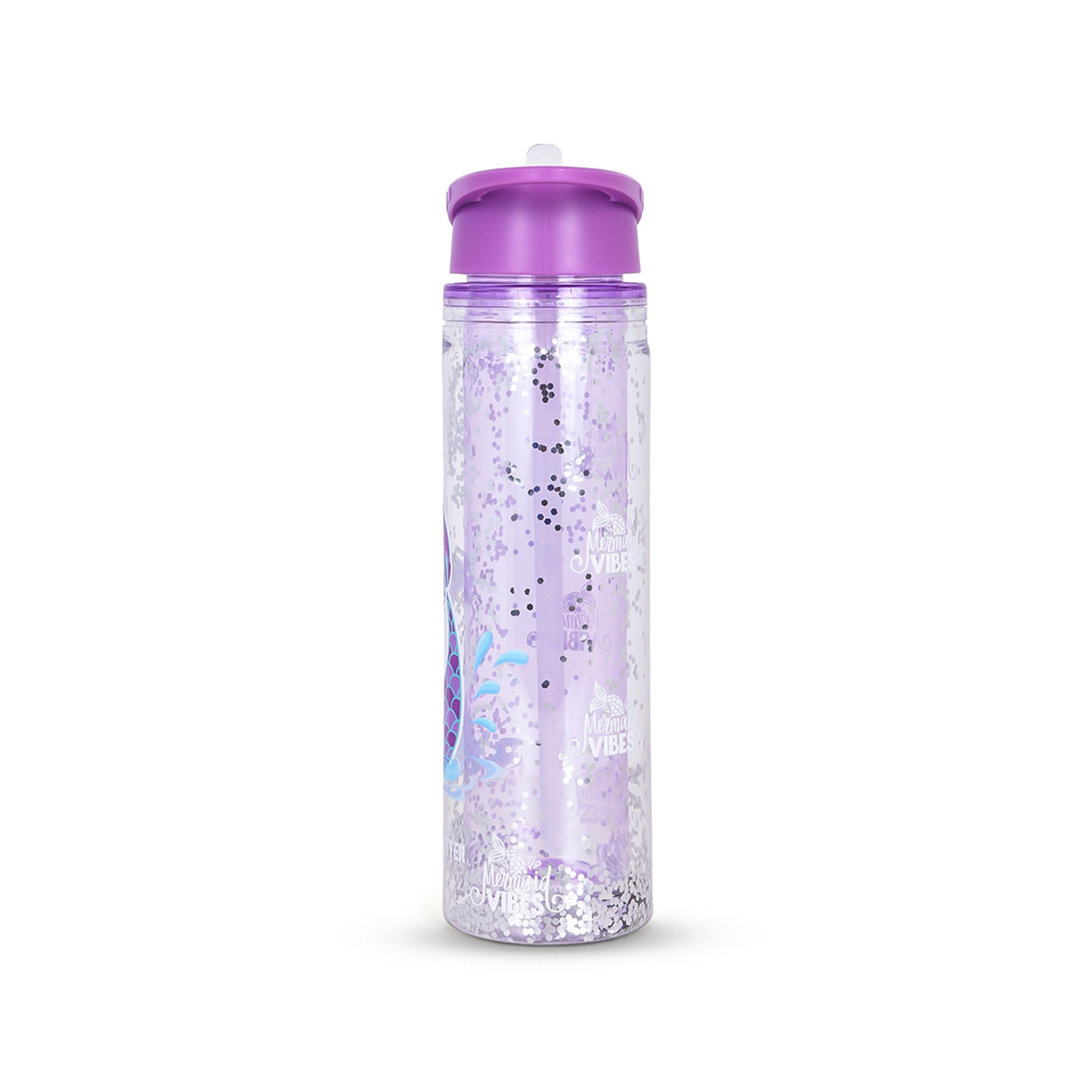 Eazy Kids Set of 5 Mermaid Printed Trolley School Bag Set -  Purple - 18 Inch-school-bagsandbackpacks-sets-image-3