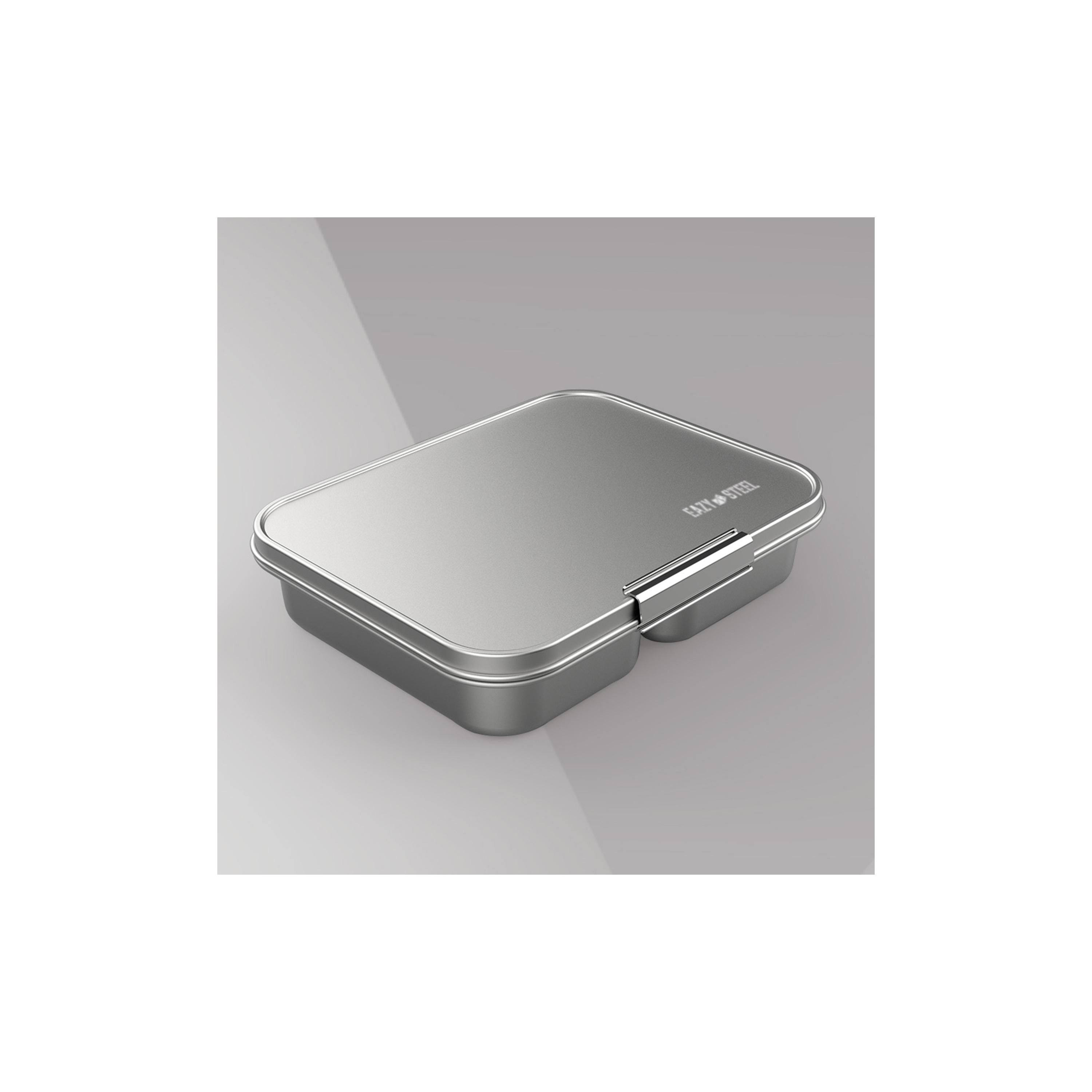 صندوق غداء بينتو من الستانلس ستيل 3 أقسام مع زجاجة ماء من إيزي كيدز - 530 مل-school-lunchessentials-lunchboxes-image-7