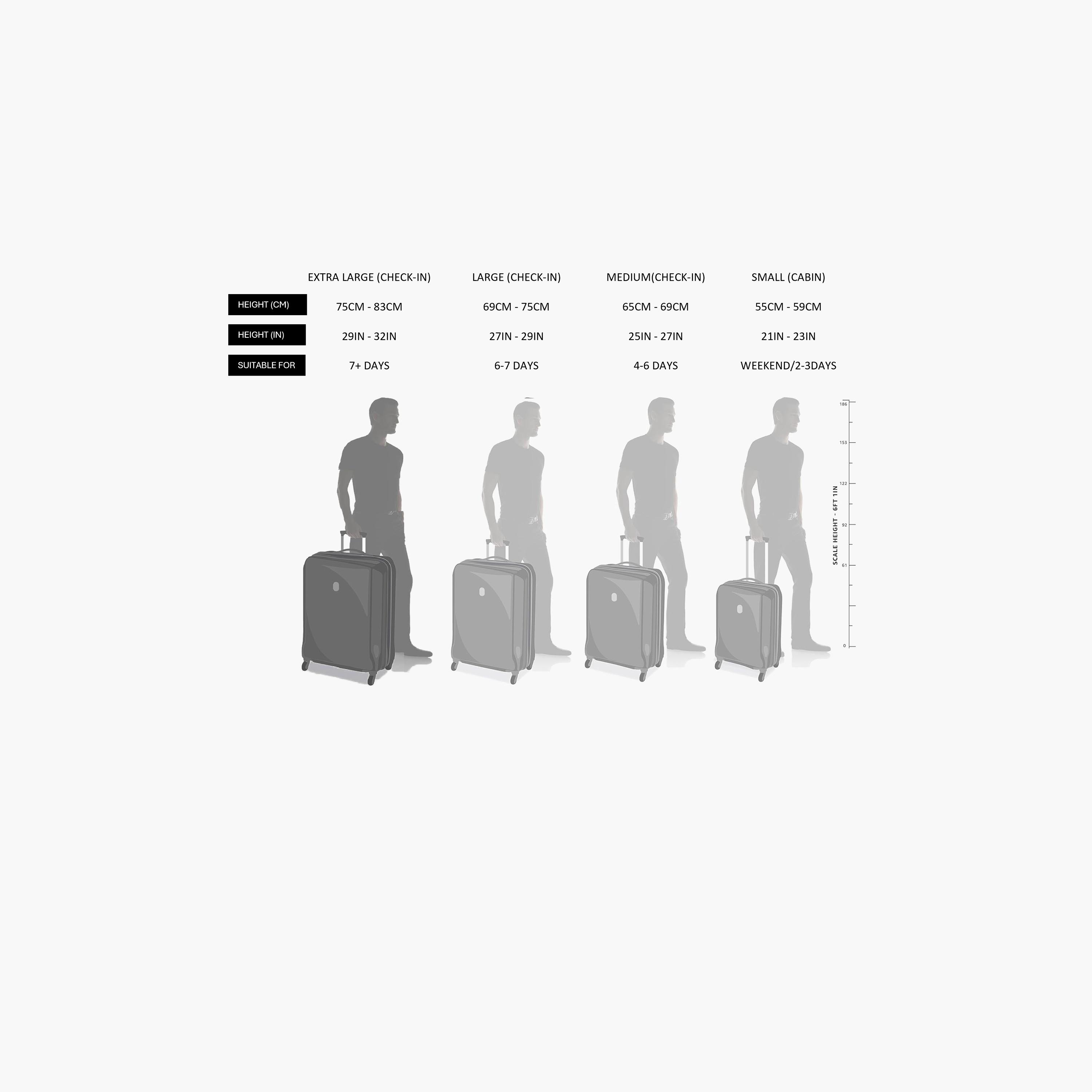 سيناتور- شنطة A1012 كبيرة جدًا  81 سم مادة ABS بأربع عجلات بعجلات قفل TSA | A1012-32-travel-luggagesandbags-luggage-image-4