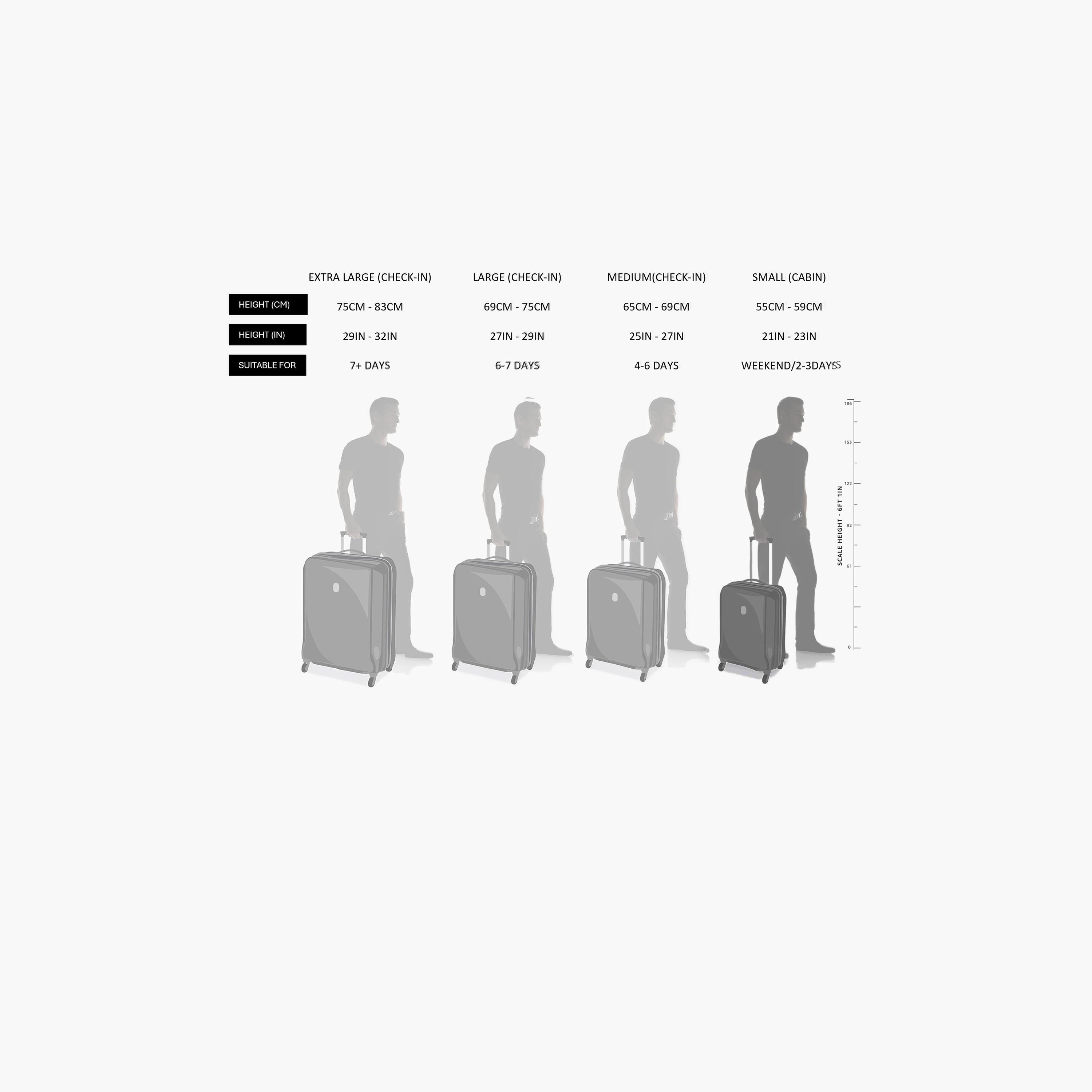 Senator A1012 55 CM Small Cabin ABS Hardcase 4-Wheeler Spinner Trolley Bag with TSA Lock | A1012-20-travel-luggagesandbags-luggage-image-4