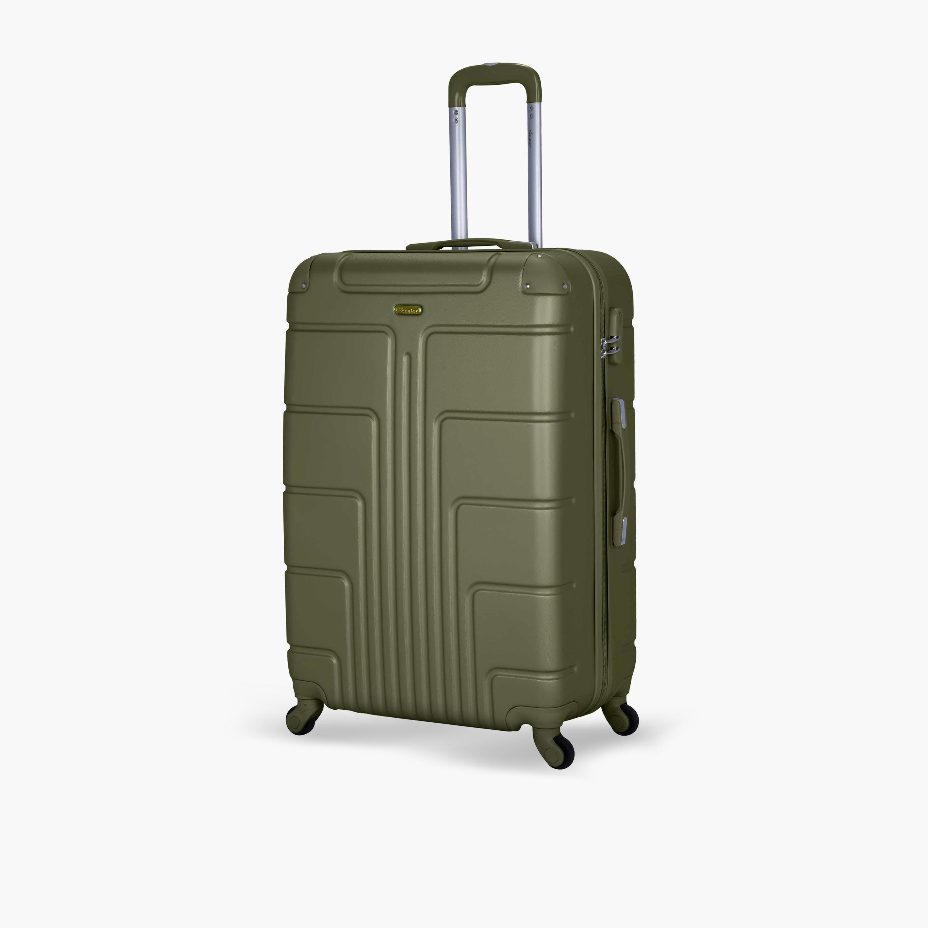 Senator A1012 74 CM Large Check-in ABS Hardcase 4-Wheeler Spinner Trolley Bag with TSA Lock | A1012-28-travel-luggagesandbags-luggage-image-1