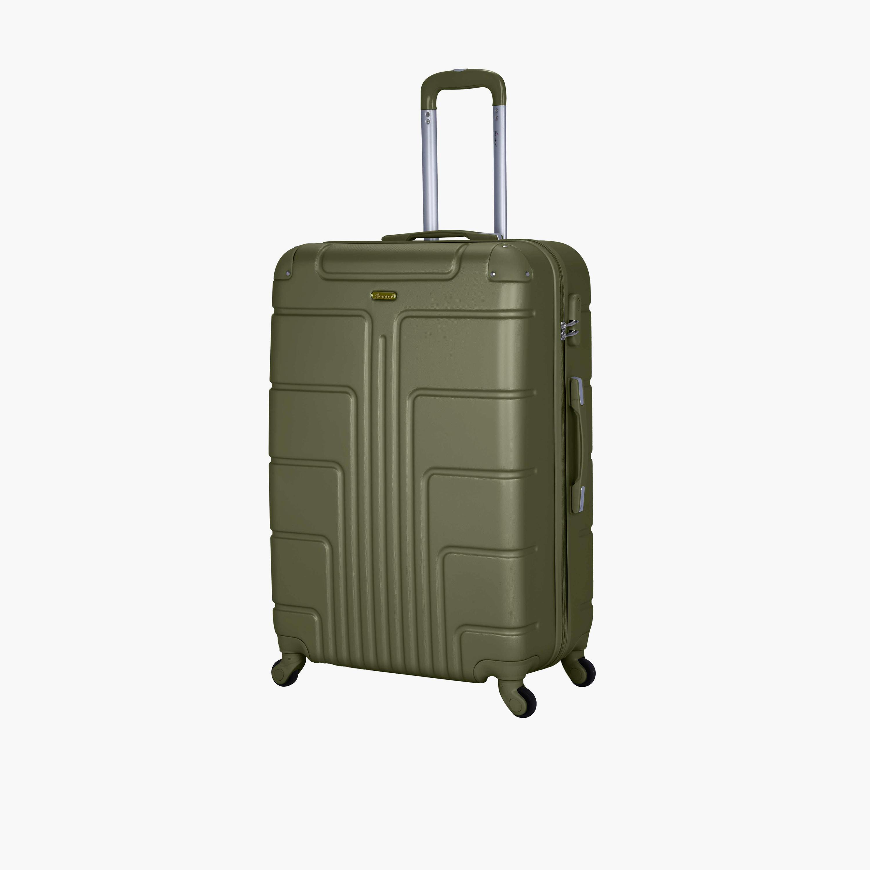 Senator A1012 81 CM Extra Large Check-in ABS Hardcase 4-Wheeler Spinner Trolley Bag with TSA Lock | A1012-32-travel-luggagesandbags-luggage-image-1