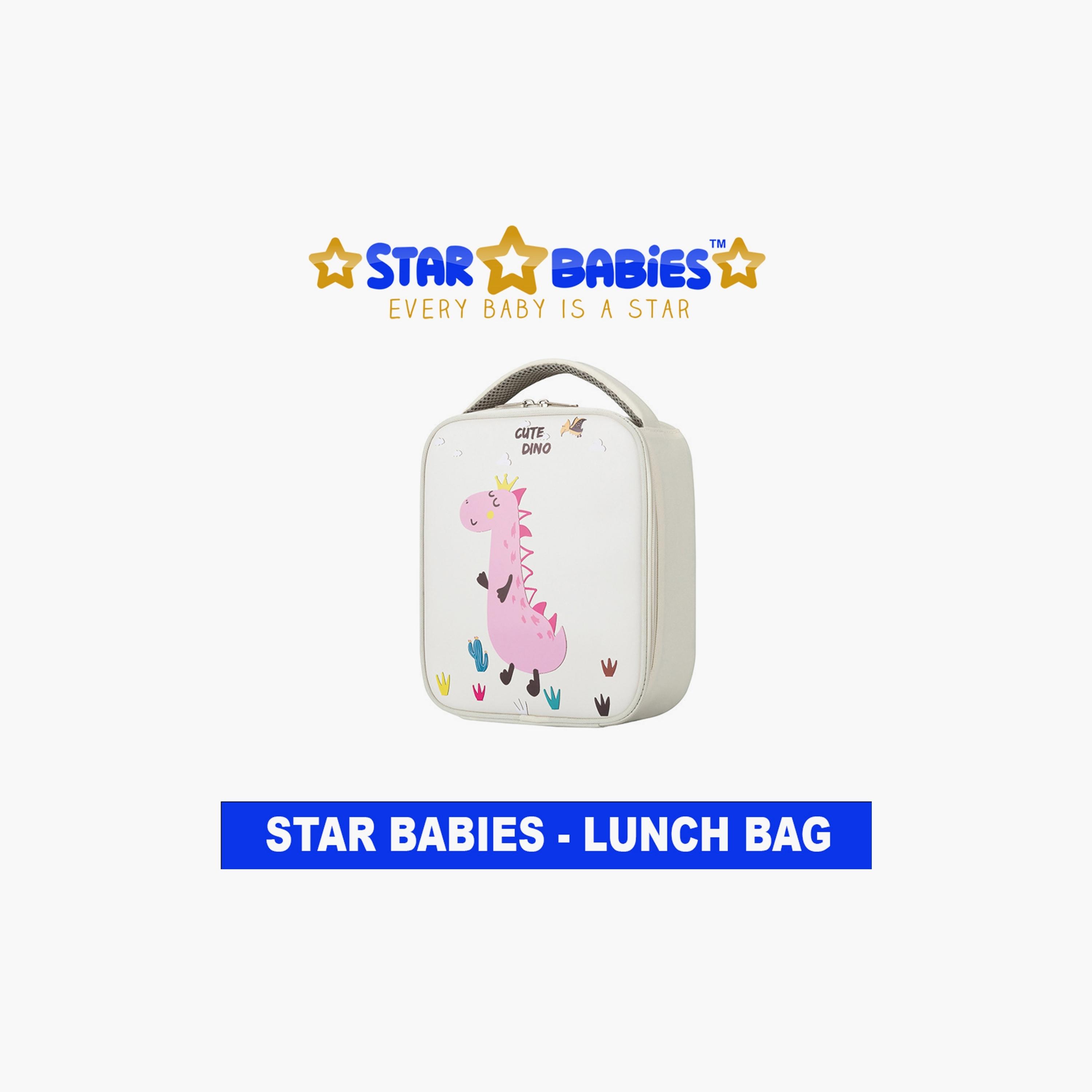 حقيبة غداء بطبعة دينو من ستار بيبيز-school-lunchessentials-lunchbags-image-3