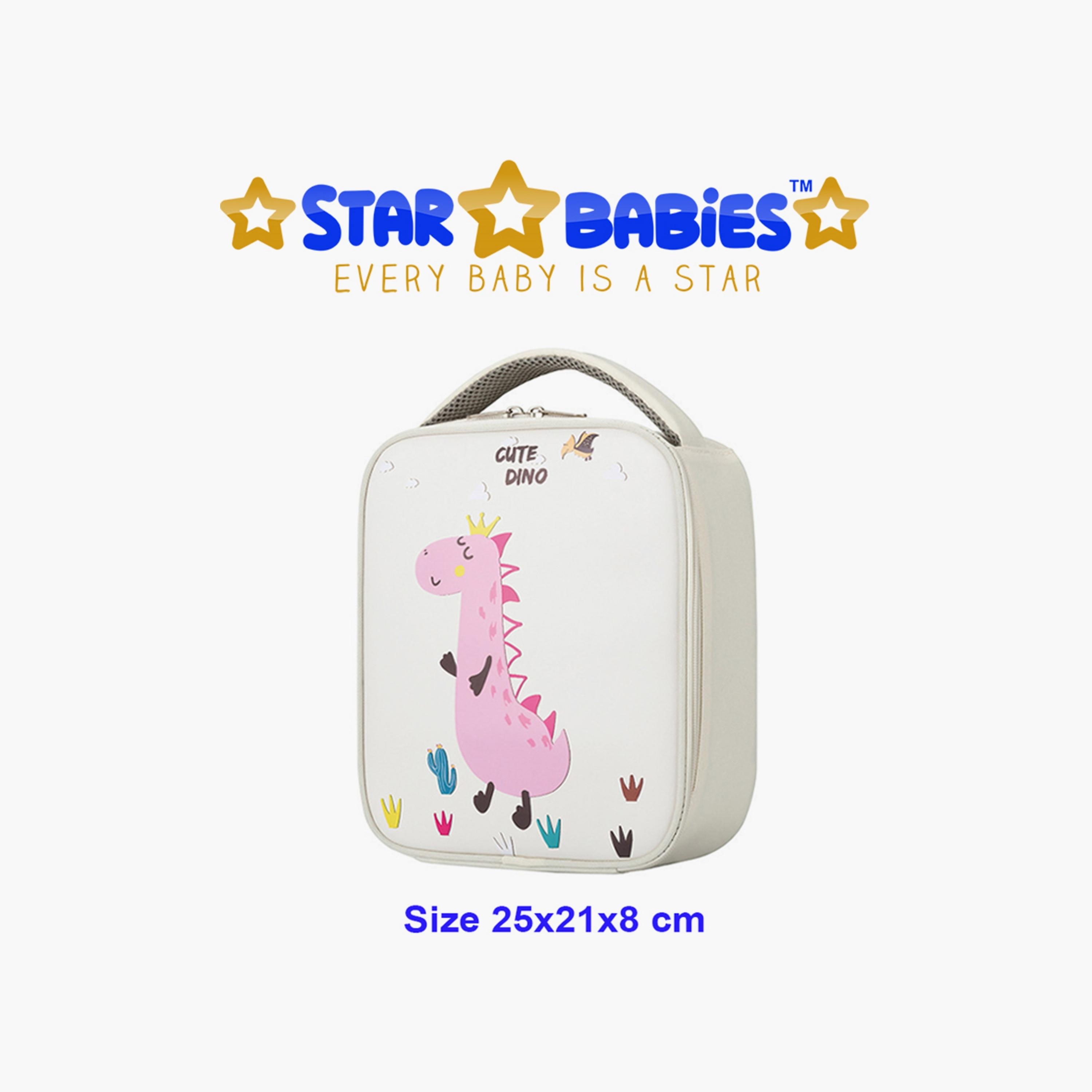 حقيبة غداء بطبعة دينو من ستار بيبيز-school-lunchessentials-lunchbags-image-2