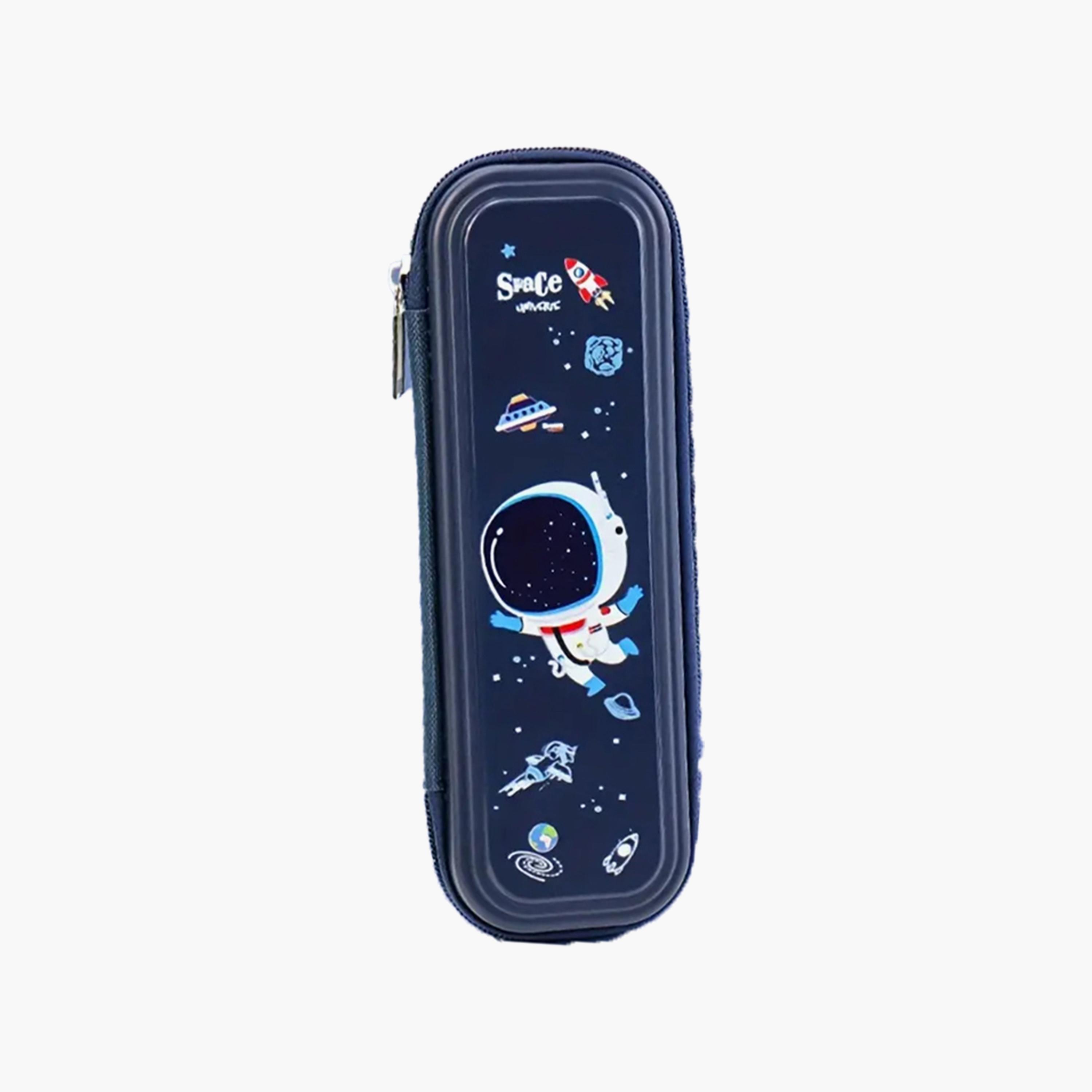 Star Babies Multi Compartment Pencil Case - Astronaut - Blue-school-stationery-pencilcases-image-1
