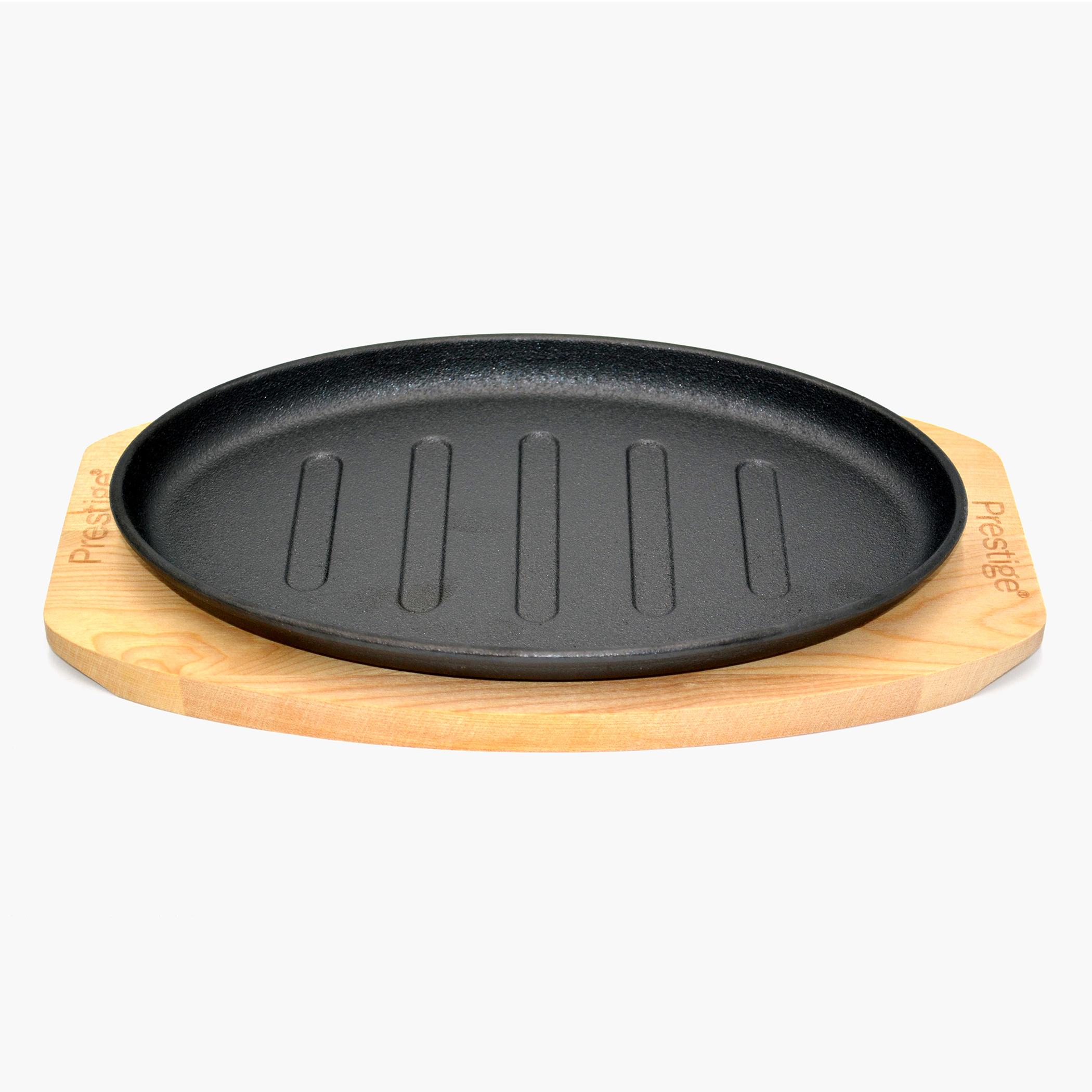 Prestige Cast Iron Sizzler Pan - 26 cm