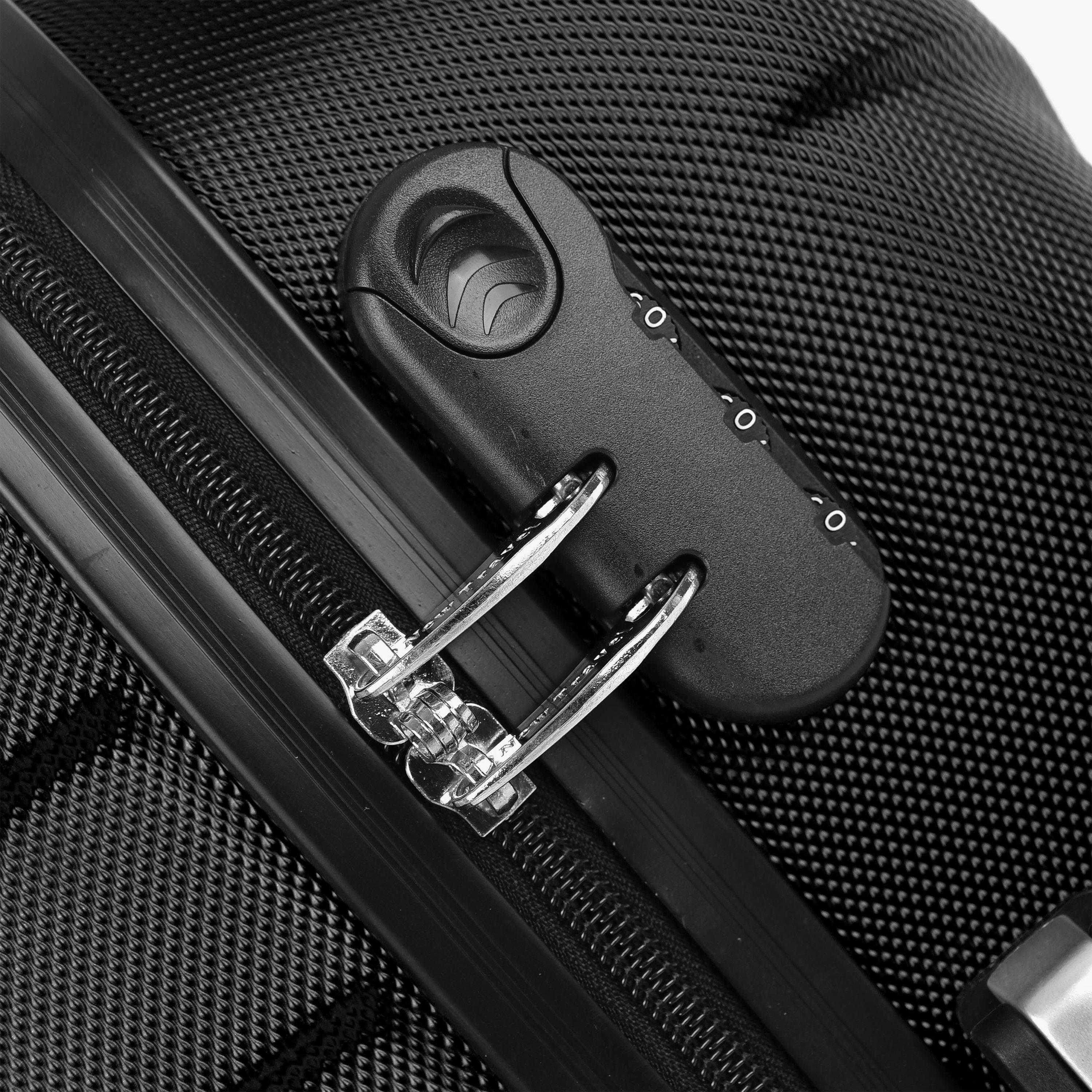 New Travel Set of 3 ABS Hardcase 4-Wheeler Spinner Trolley Bag with Combination Lock | 0149/3P-travel-luggagesandbags-luggage-image-11