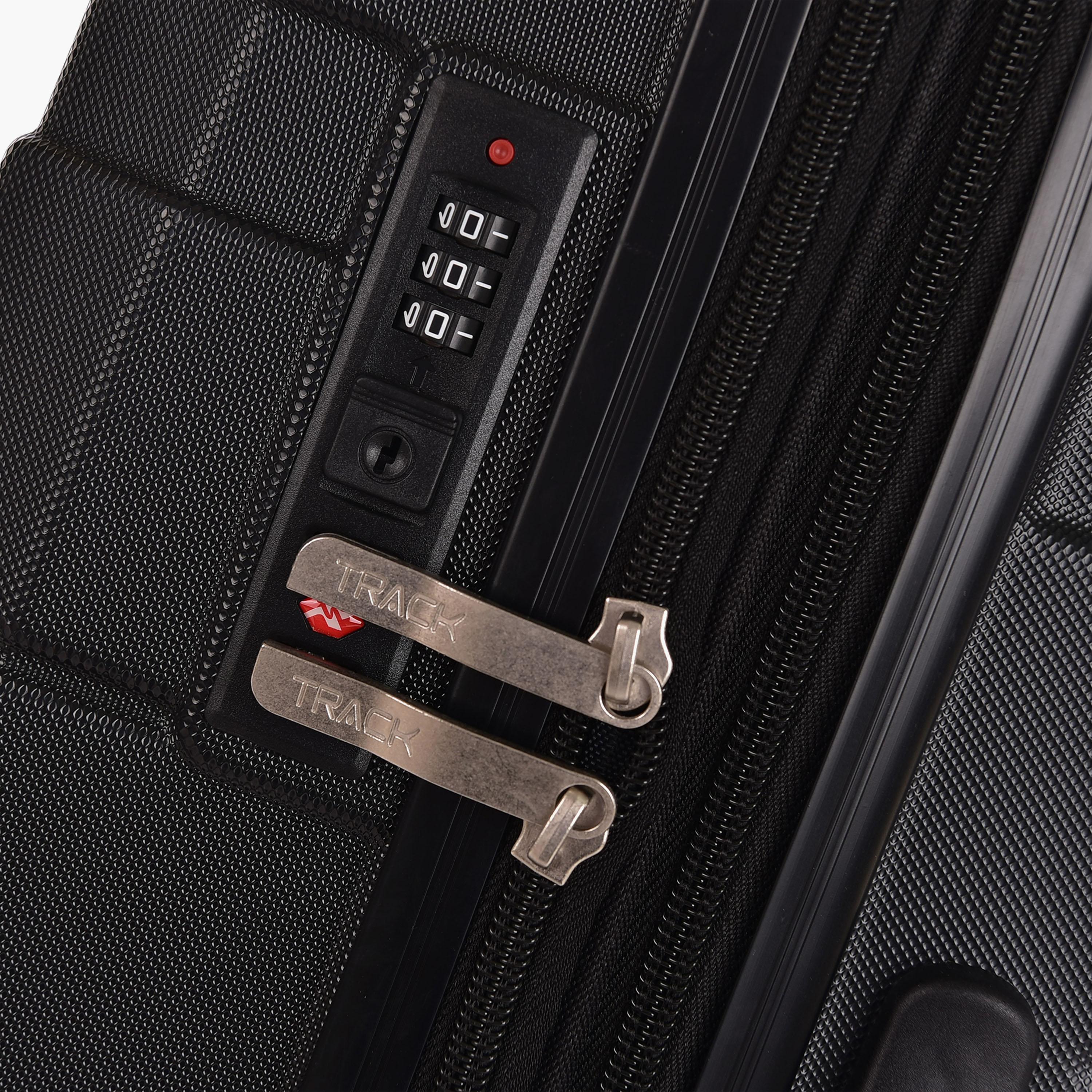 Track Set of 3 ABS Hardcase 4-Wheeler Spinner Trolley Bag with Combination Lock | 100/3P-travel-luggagesandbags-luggage-image-11