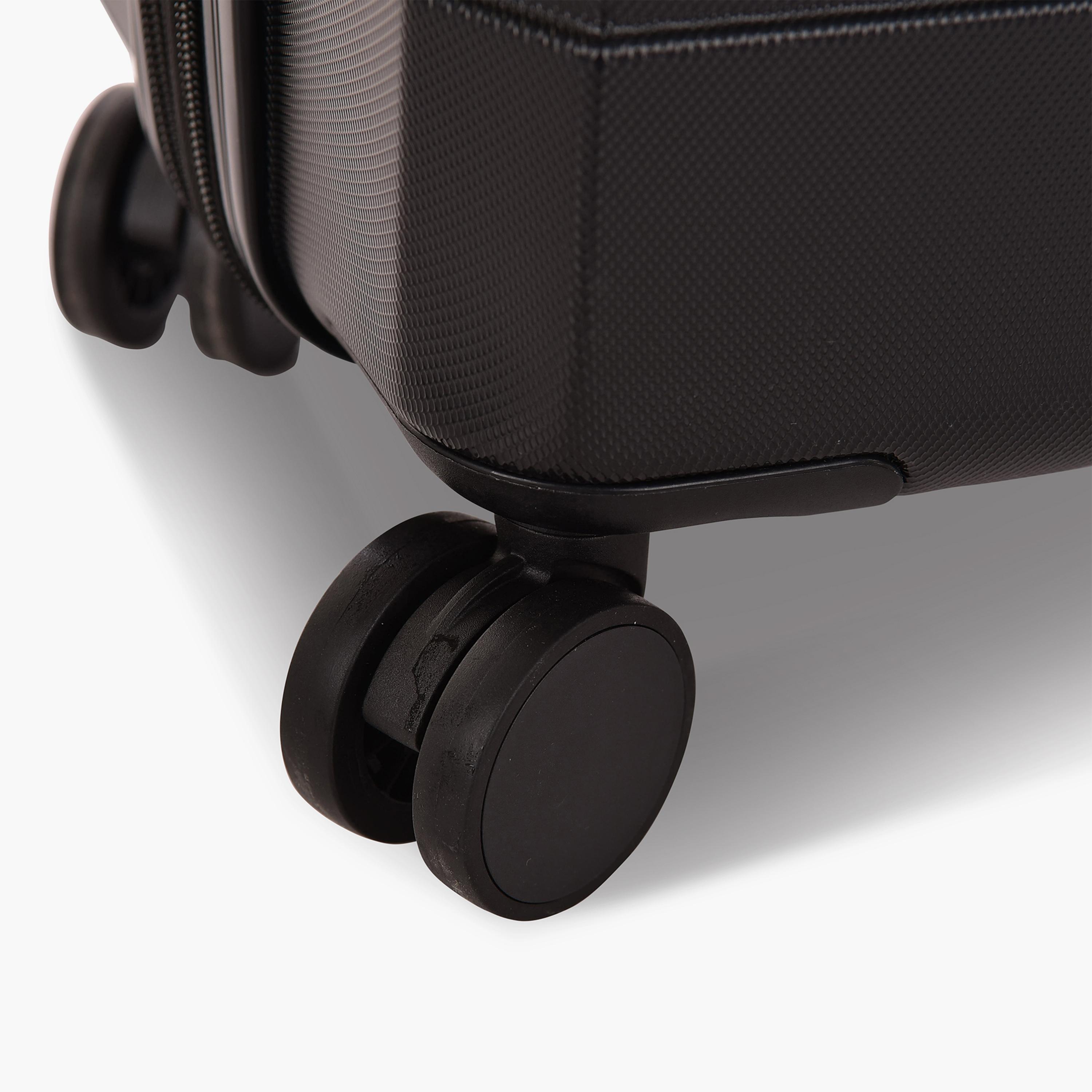 Track Set of 3 ABS Hardcase 4-Wheeler Spinner Trolley Bag with Combination Lock | 100/3P-travel-luggagesandbags-luggage-image-3
