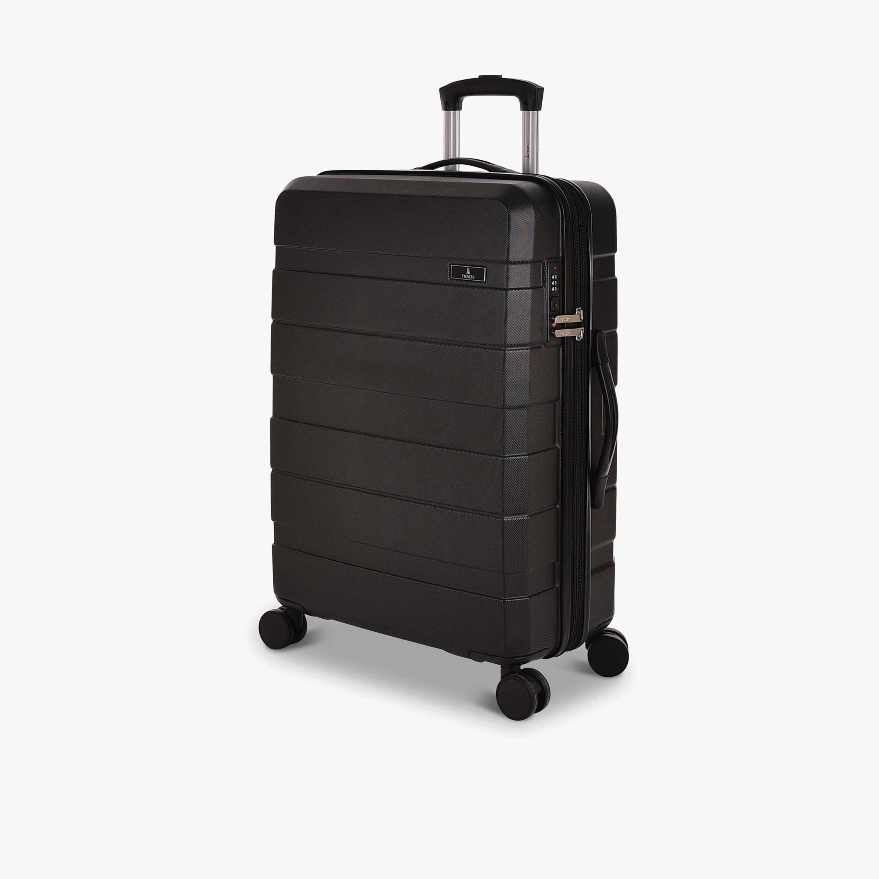 Track Set of 3 ABS Hardcase 4-Wheeler Spinner Trolley Bag with Combination Lock | 100/3P-travel-luggagesandbags-luggage-image-8
