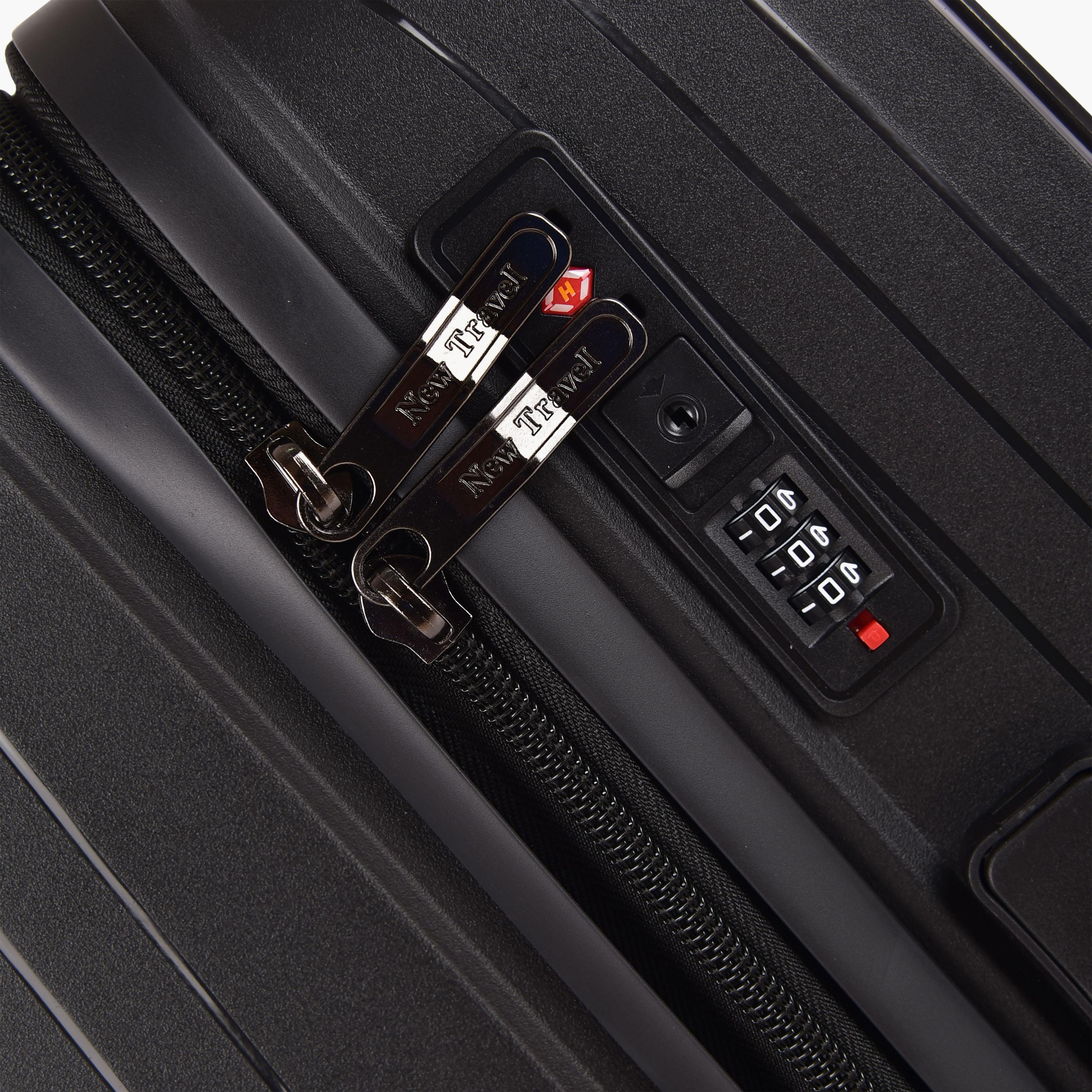 New Travel Set of 3 Polypropylene Hardcase 4-Wheeler Spinner Trolley Bag with Combination Lock | 166/3P-travel-luggagesandbags-luggage-image-11