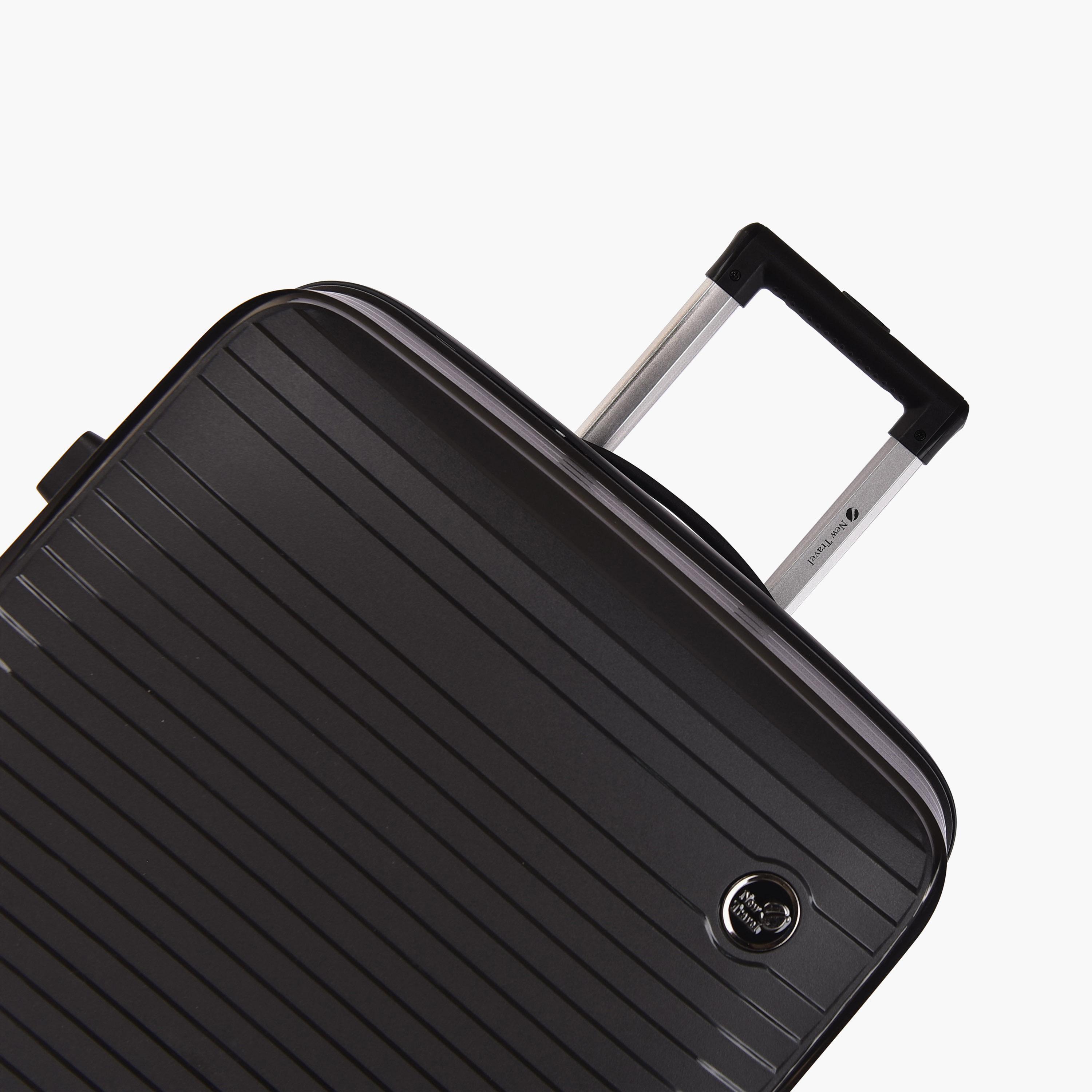 New Travel Set of 3 Polypropylene Hardcase 4-Wheeler Spinner Trolley Bag with Combination Lock | 166/3P-travel-luggagesandbags-luggage-image-2