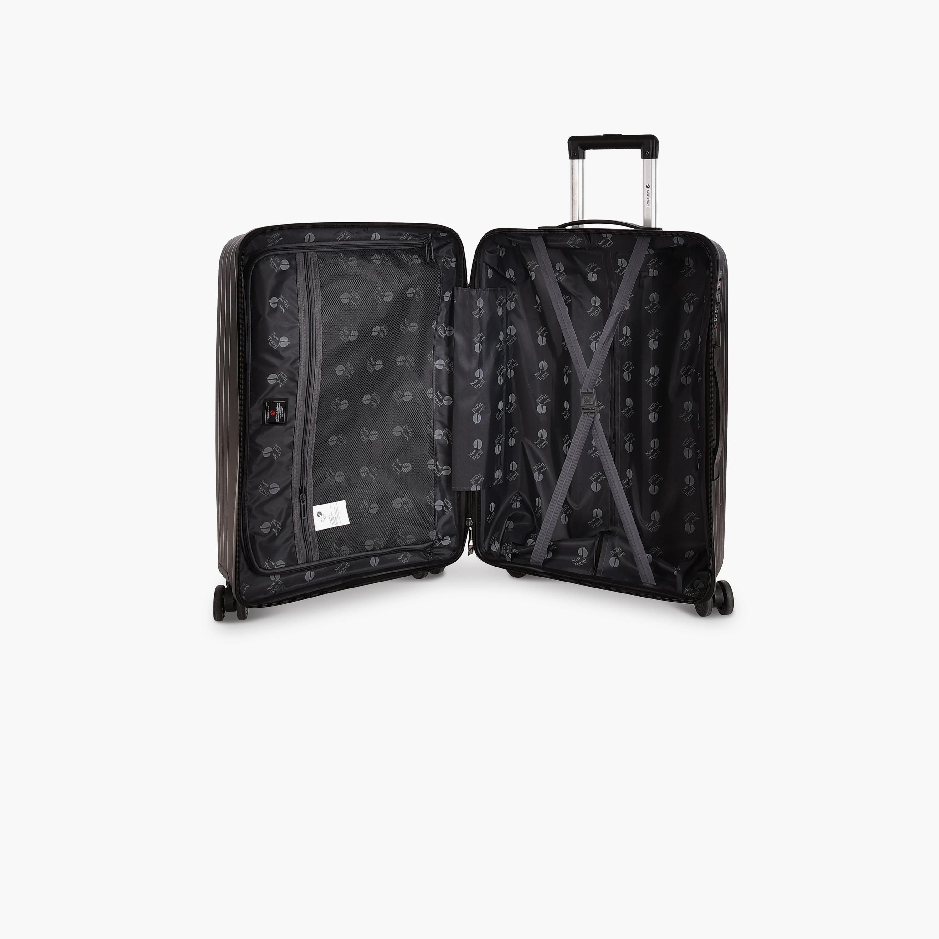 New Travel Set of 3 Polypropylene Hardcase 4-Wheeler Spinner Trolley Bag with Combination Lock | 166/3P-travel-luggagesandbags-luggage-image-9