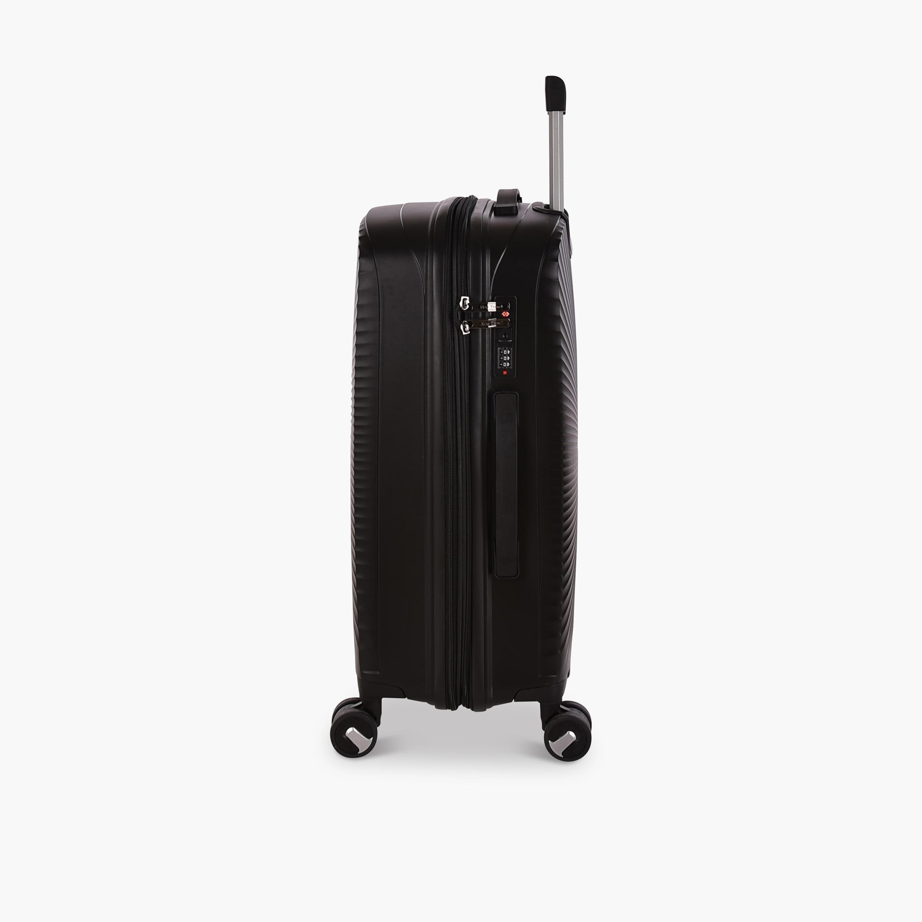 New Travel Set of 3 Polypropylene Hardcase 4-Wheeler Spinner Trolley Bag with Combination Lock | 168/3P-travel-luggagesandbags-luggage-image-10