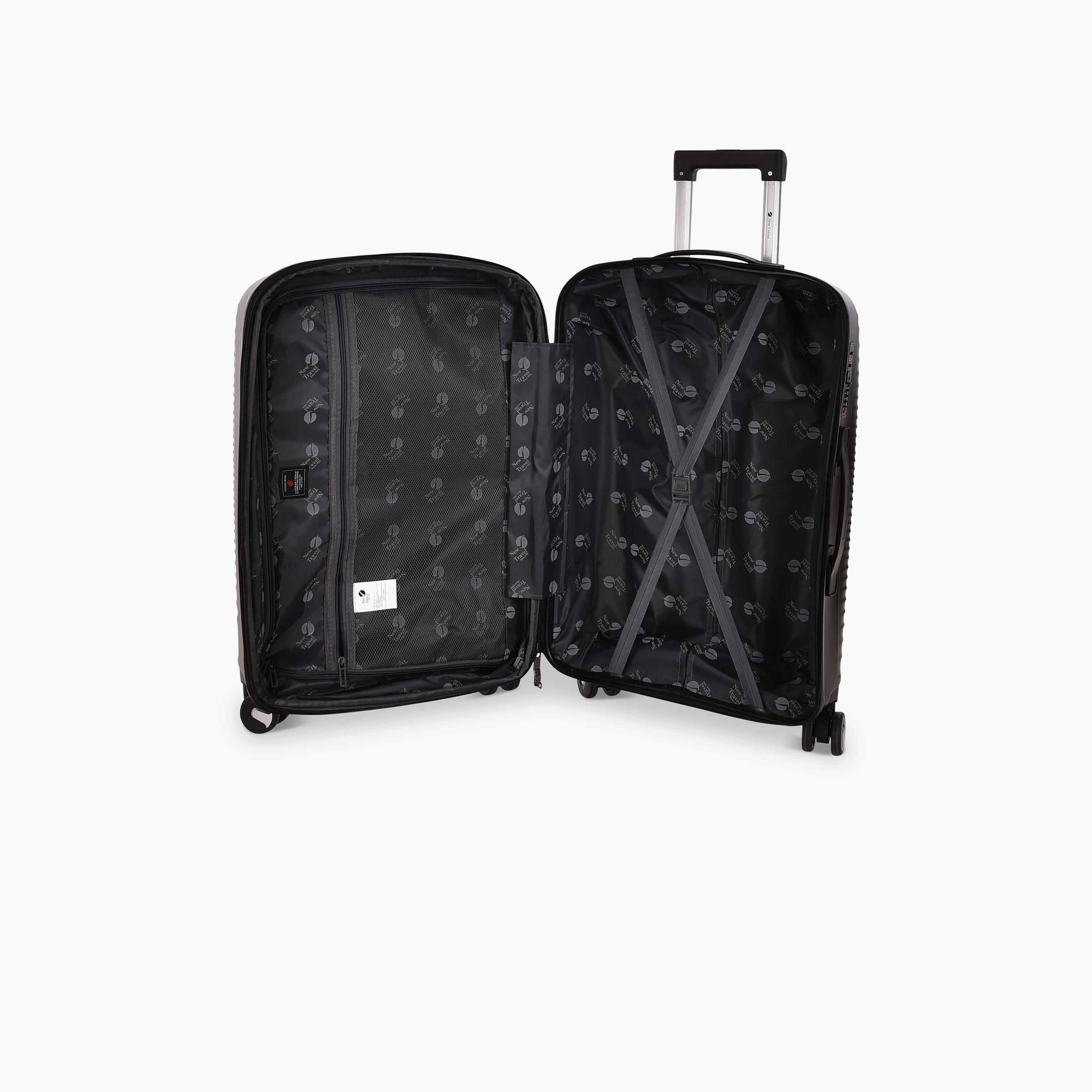 New Travel Set of 3 Polypropylene Hardcase 4-Wheeler Spinner Trolley Bag with Combination Lock | 168/3P-travel-luggagesandbags-luggage-image-9