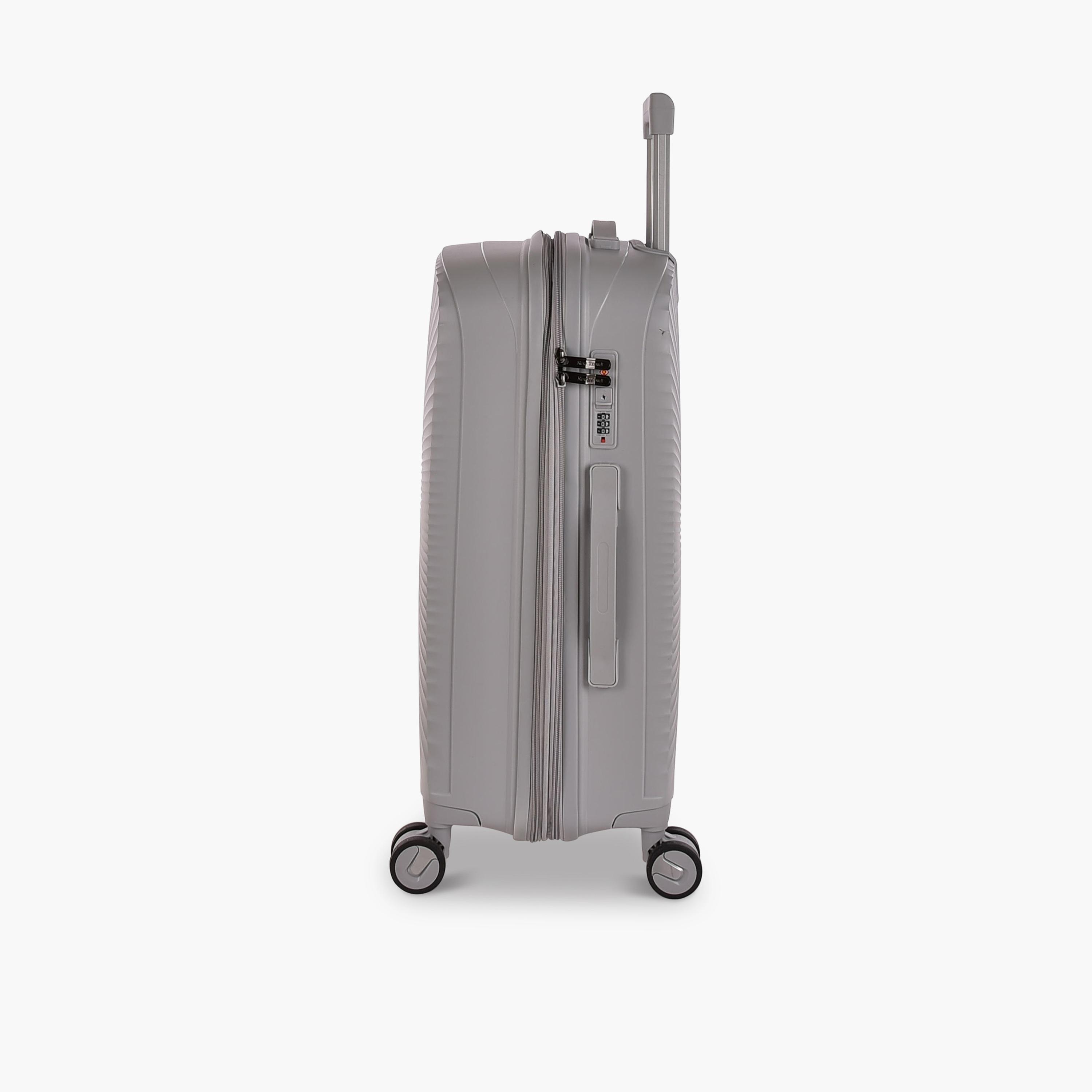 نيو ترافيل- طقم شنط سفر 3 شنط بولي بروبيلين بأربع عجلات دوارة مع قفل مركب | 168/3p-travel-luggagesandbags-luggage-image-10