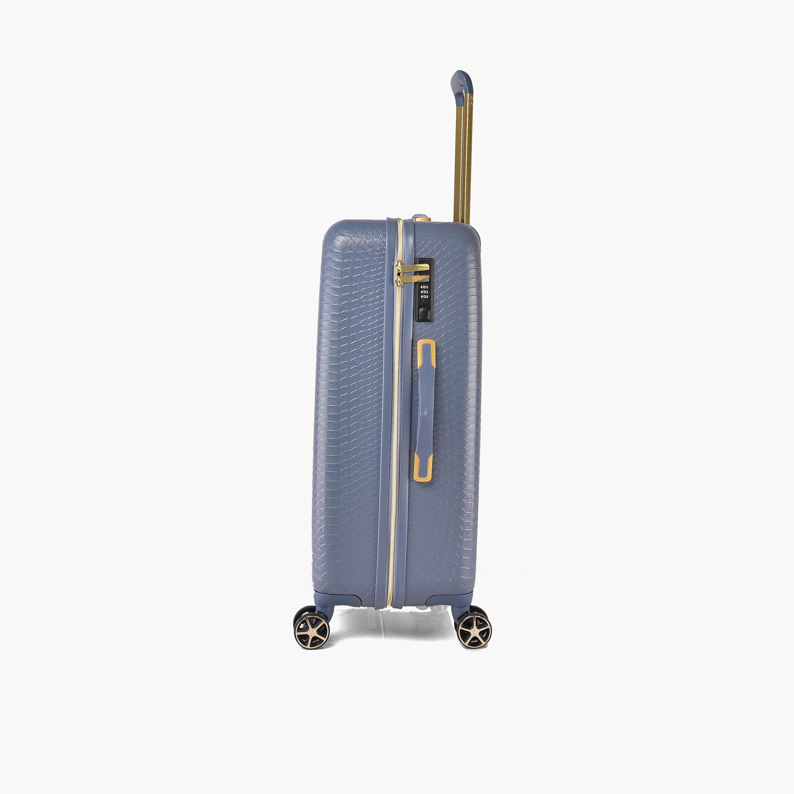 Track Set of 4 ABS Hardcase 4-Wheeler Spinner Trolley Bag with Combination Lock | 2412/4P-travel-luggagesandbags-luggage-image-10