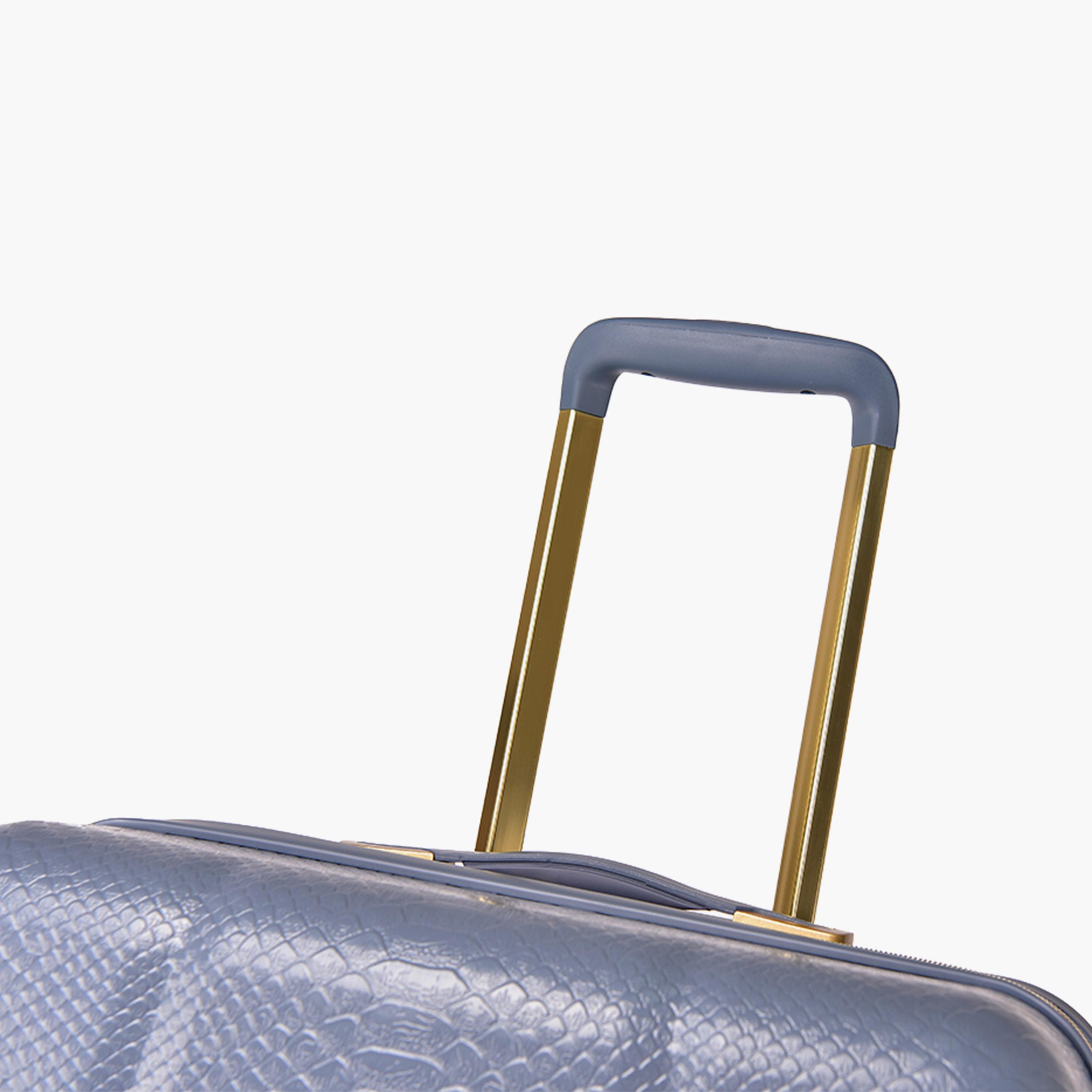 Track Set of 4 ABS Hardcase 4-Wheeler Spinner Trolley Bag with Combination Lock | 2412/4P-travel-luggagesandbags-luggage-image-3