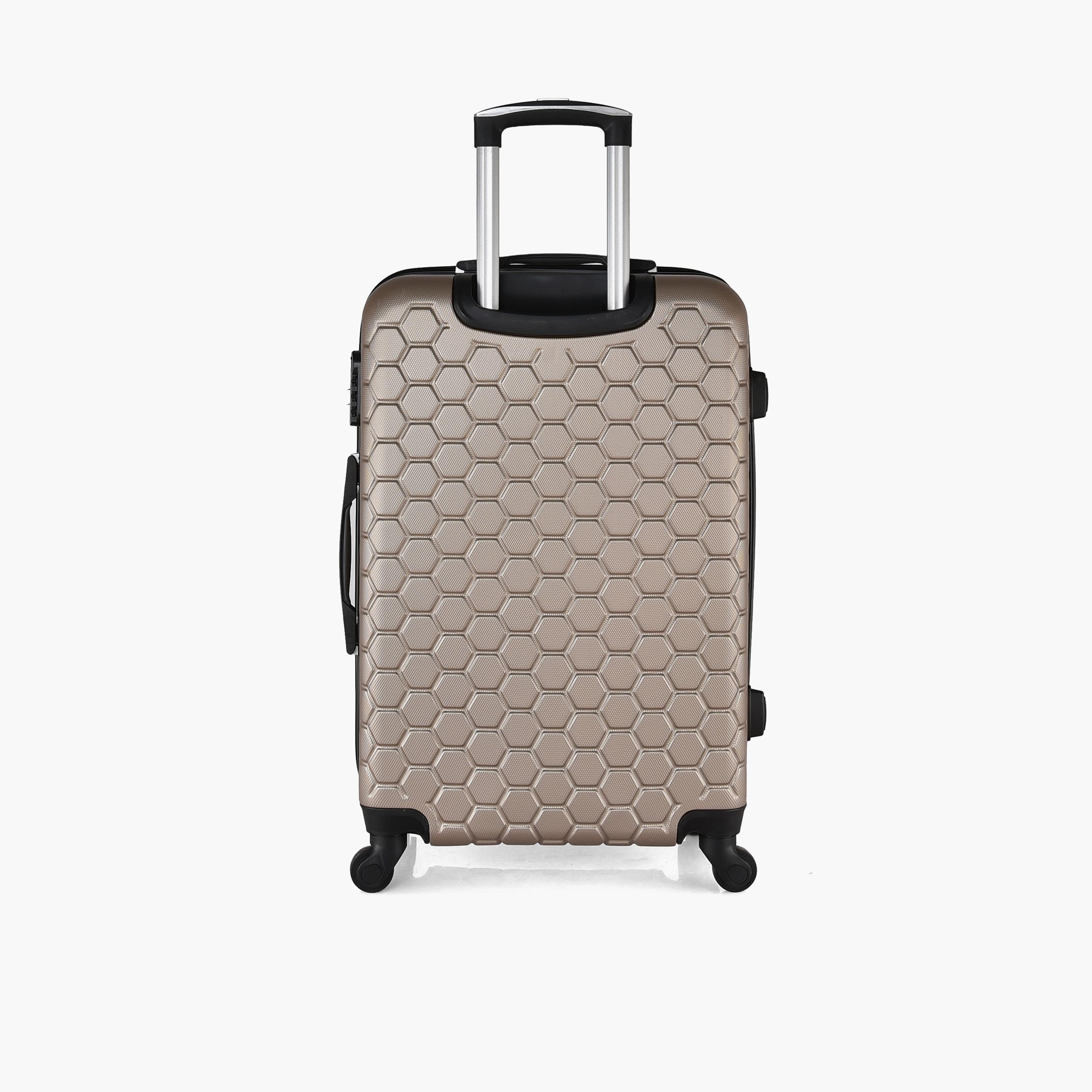 New Travel Set of 4 ABS Hardcase 4-Wheeler Spinner Trolley Bag with Combination Lock | 852/4P-travel-luggagesandbags-luggage-image-11
