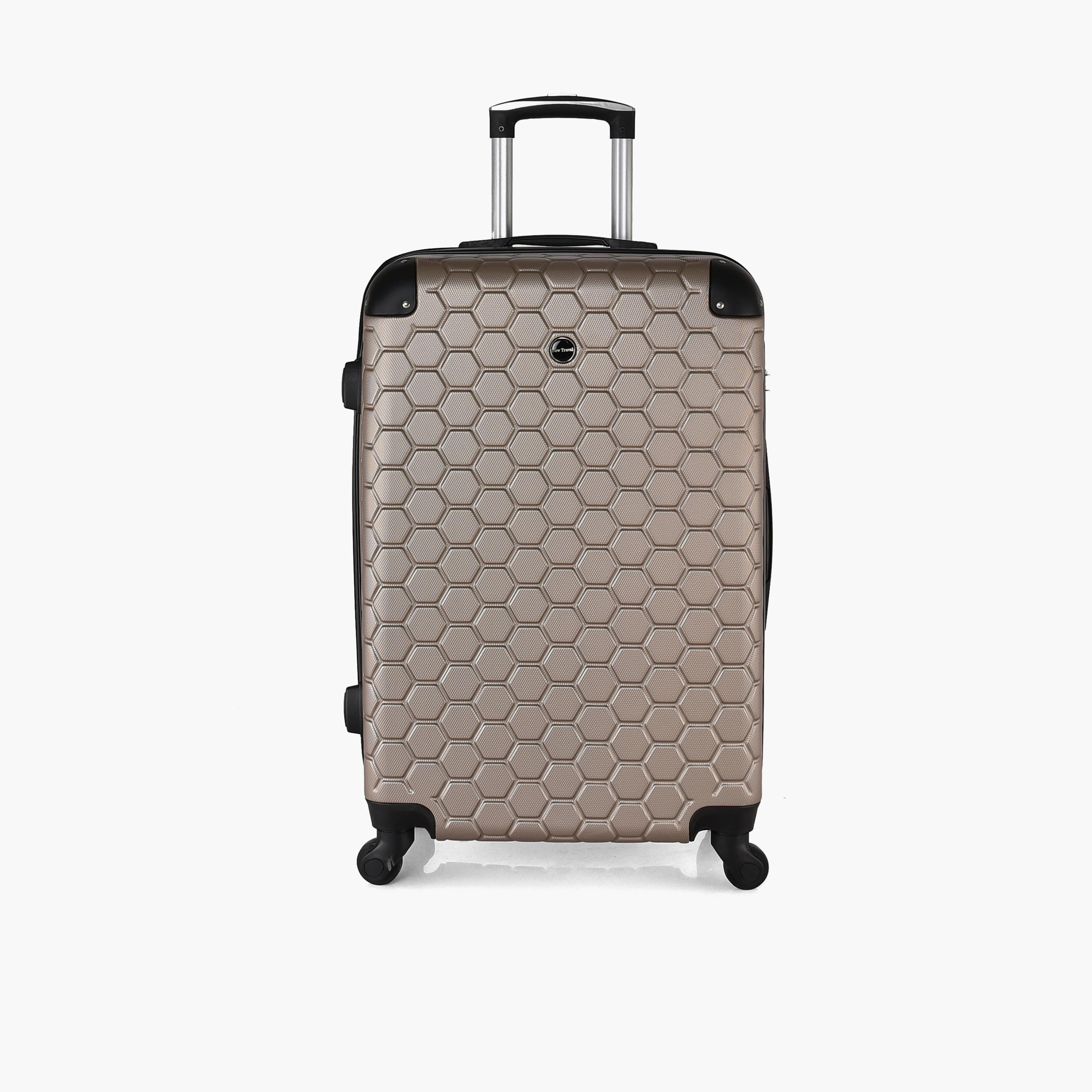 New Travel Set of 4 ABS Hardcase 4-Wheeler Spinner Trolley Bag with Combination Lock | 852/4P-travel-luggagesandbags-luggage-image-6