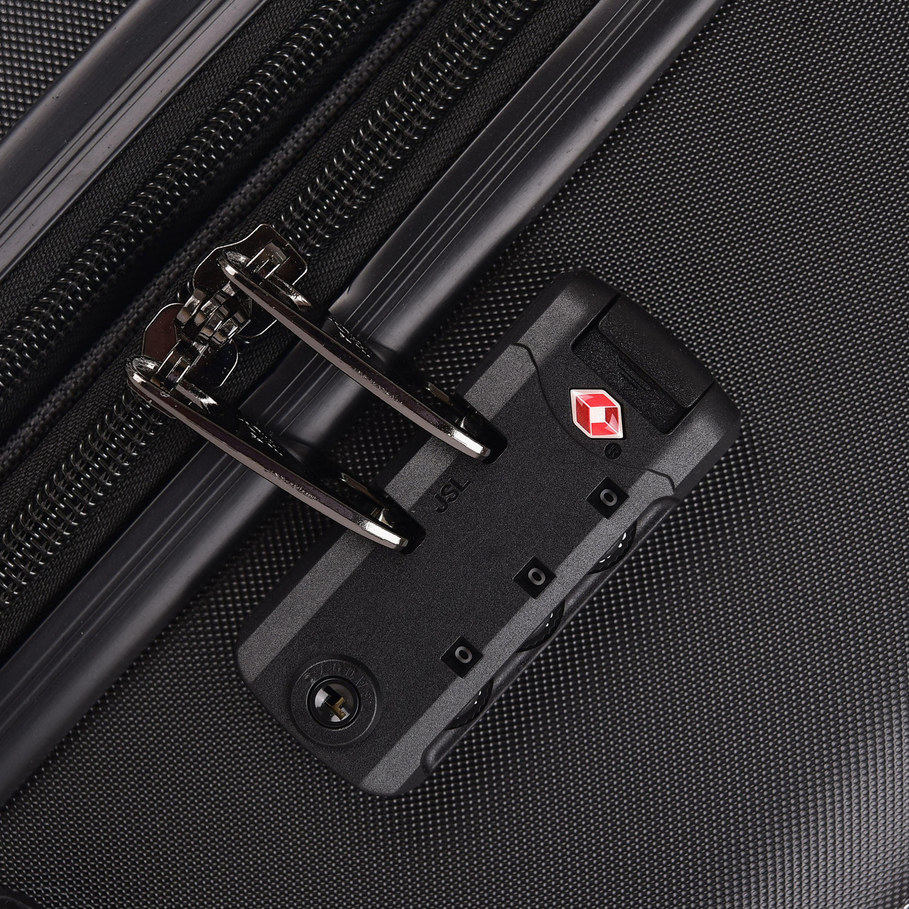 تراك- طقم شنط سفر 3 شنط ABS بأربع عجلات دوارة مع قفل TSA | 9016/3p-travel-luggagesandbags-luggage-image-11