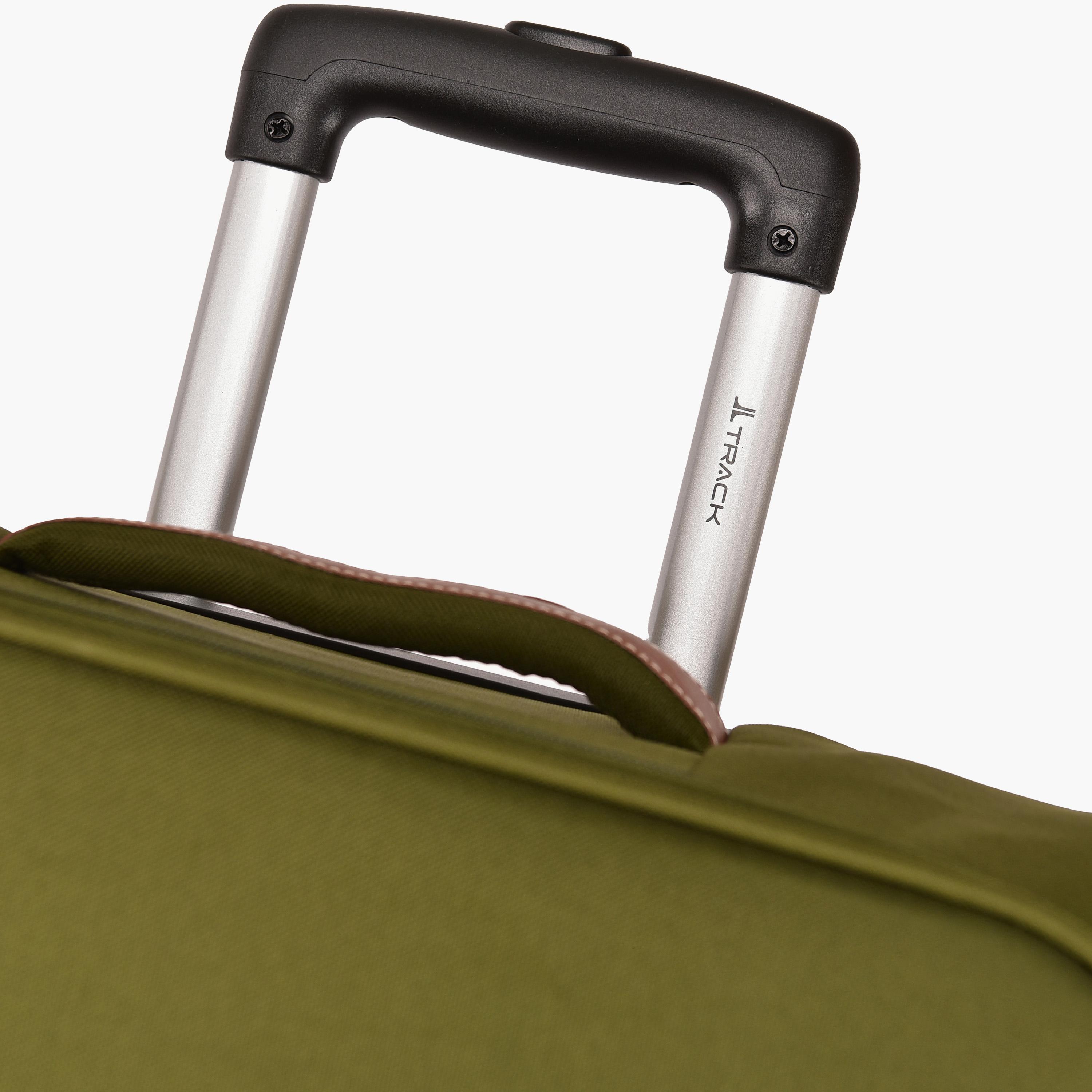Track Set of 3 Textile Softcase 4-Wheeler Spinner Trolley Bag with Combination Lock | AL006/3P-travel-luggagesandbags-luggage-image-2