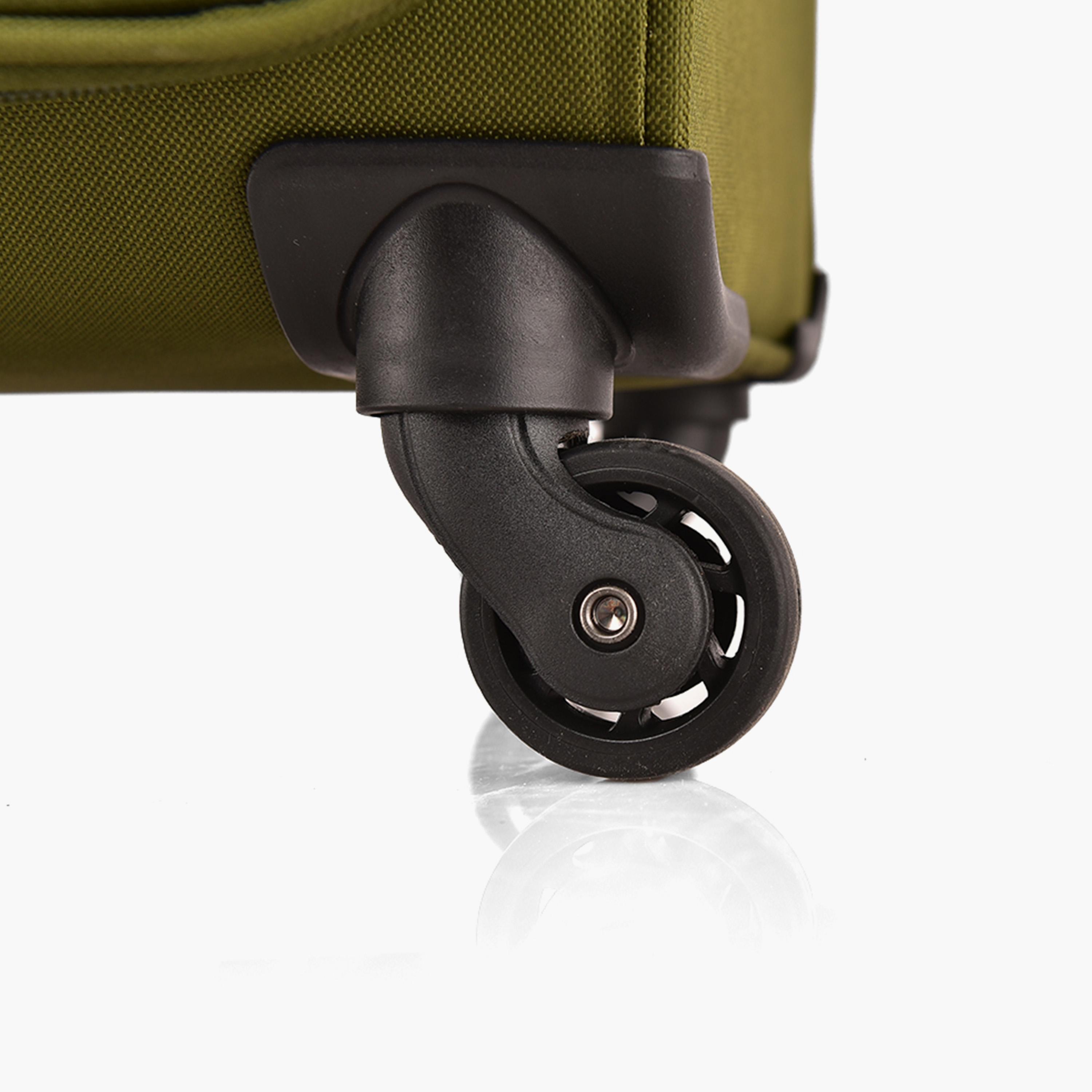 Track Set of 3 Textile Softcase 4-Wheeler Spinner Trolley Bag with Combination Lock | AL006/3P-travel-luggagesandbags-luggage-image-3