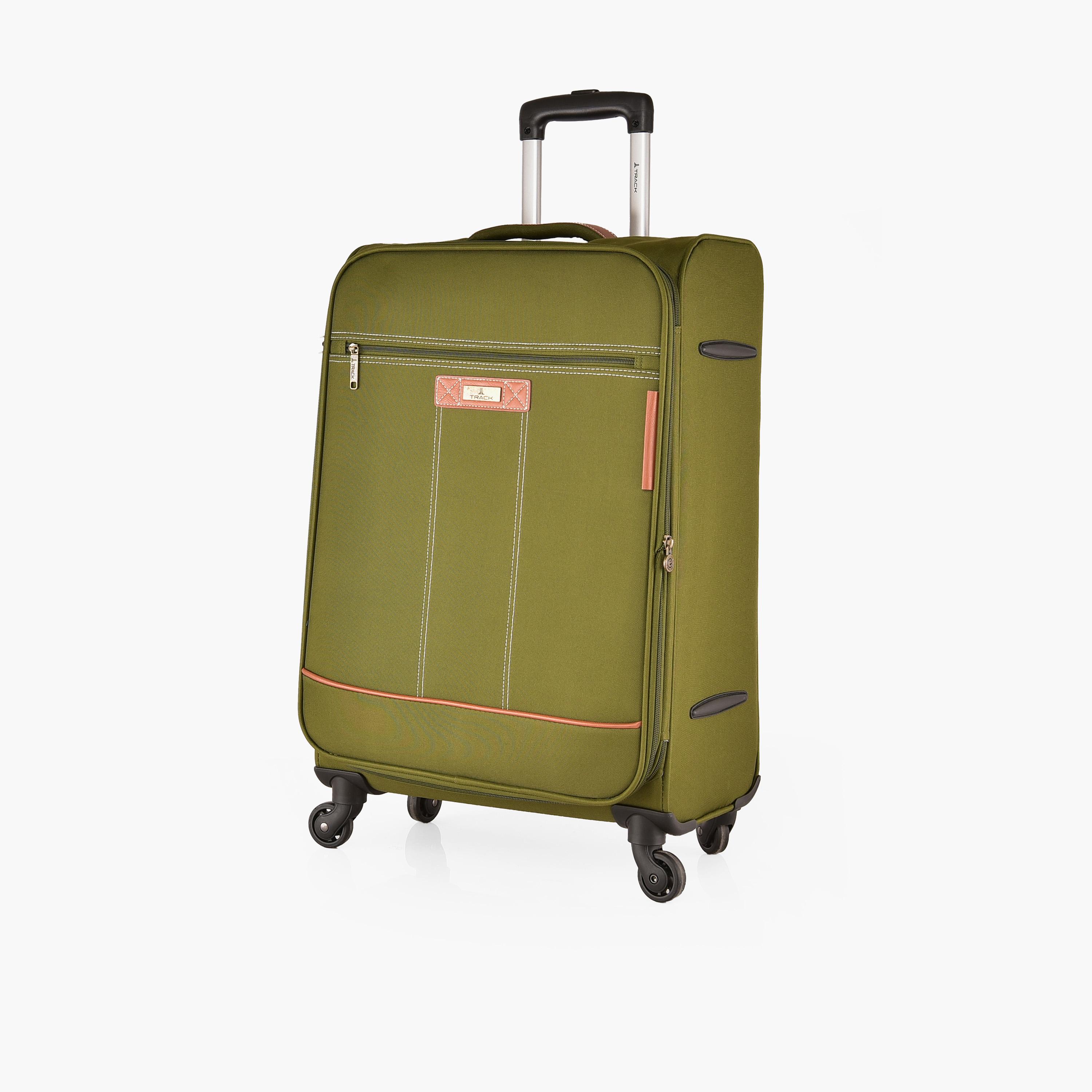Track Set of 3 Textile Softcase 4-Wheeler Spinner Trolley Bag with Combination Lock | AL006/3P-travel-luggagesandbags-luggage-image-9