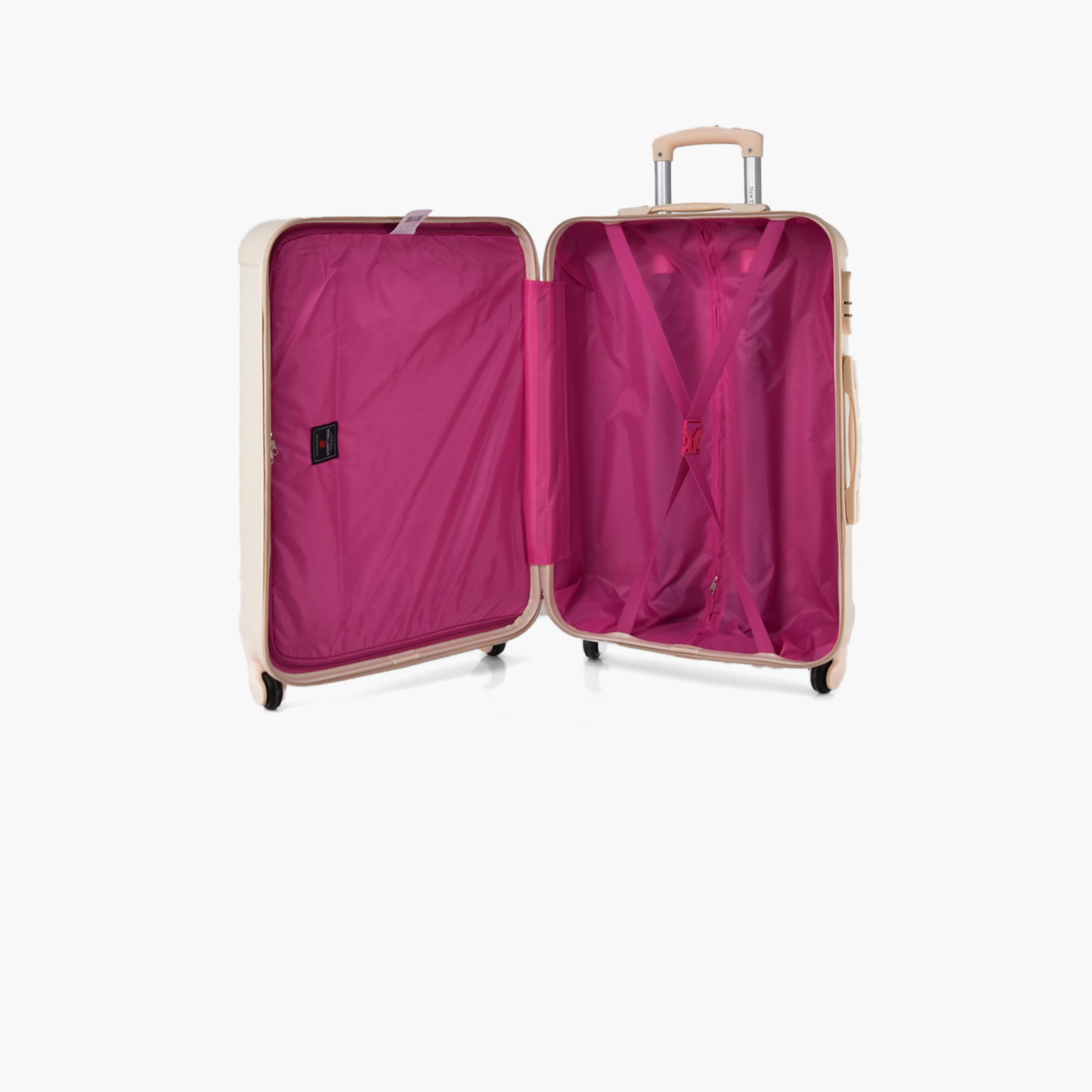 New Travel Set of 5 ABS Hardcase 4-Wheeler Spinner Trolley Bag with Combination Lock | CS005/5P-travel-luggagesandbags-luggage-image-11