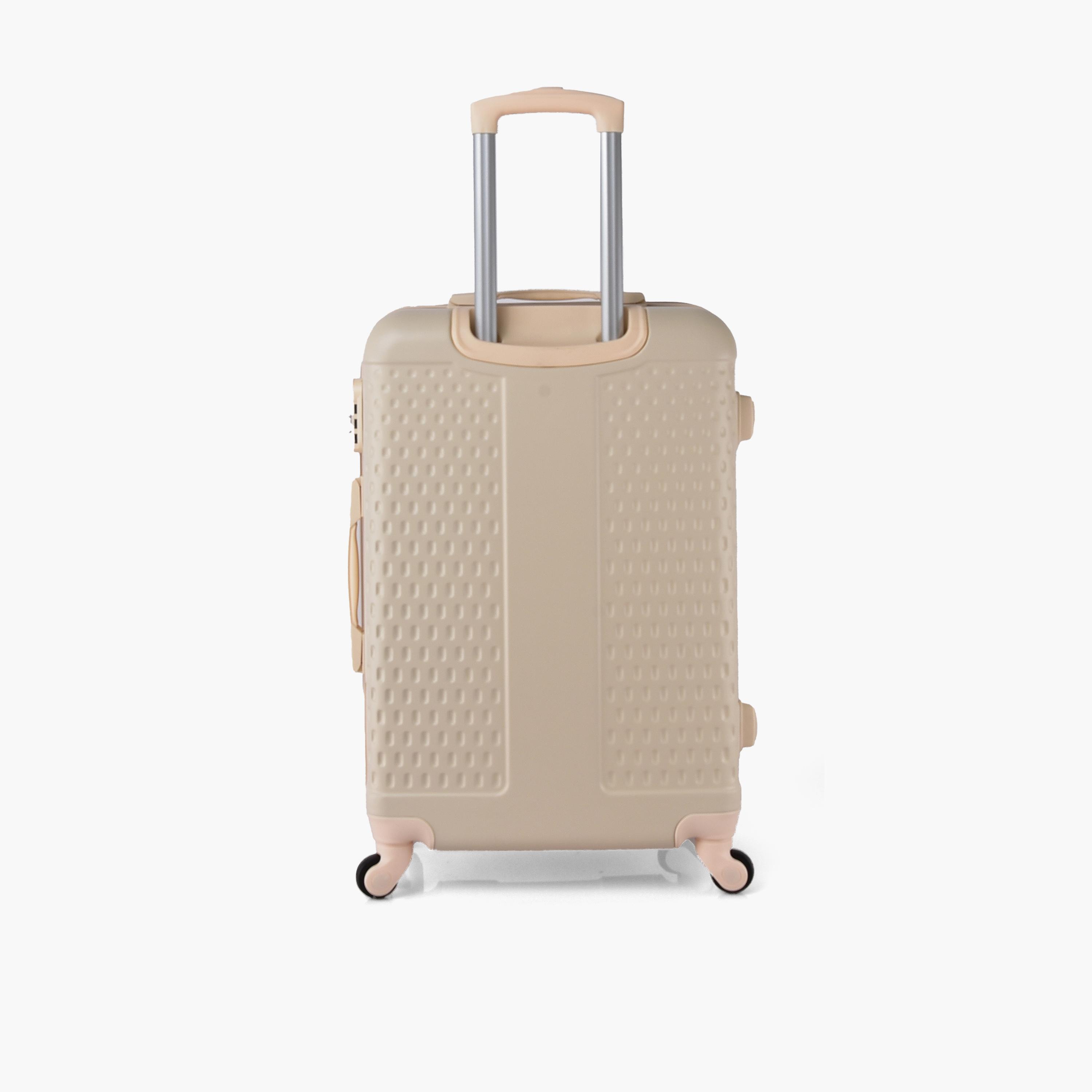 New Travel Set of 5 ABS Hardcase 4-Wheeler Spinner Trolley Bag with Combination Lock | CS005/5P-travel-luggagesandbags-luggage-image-3