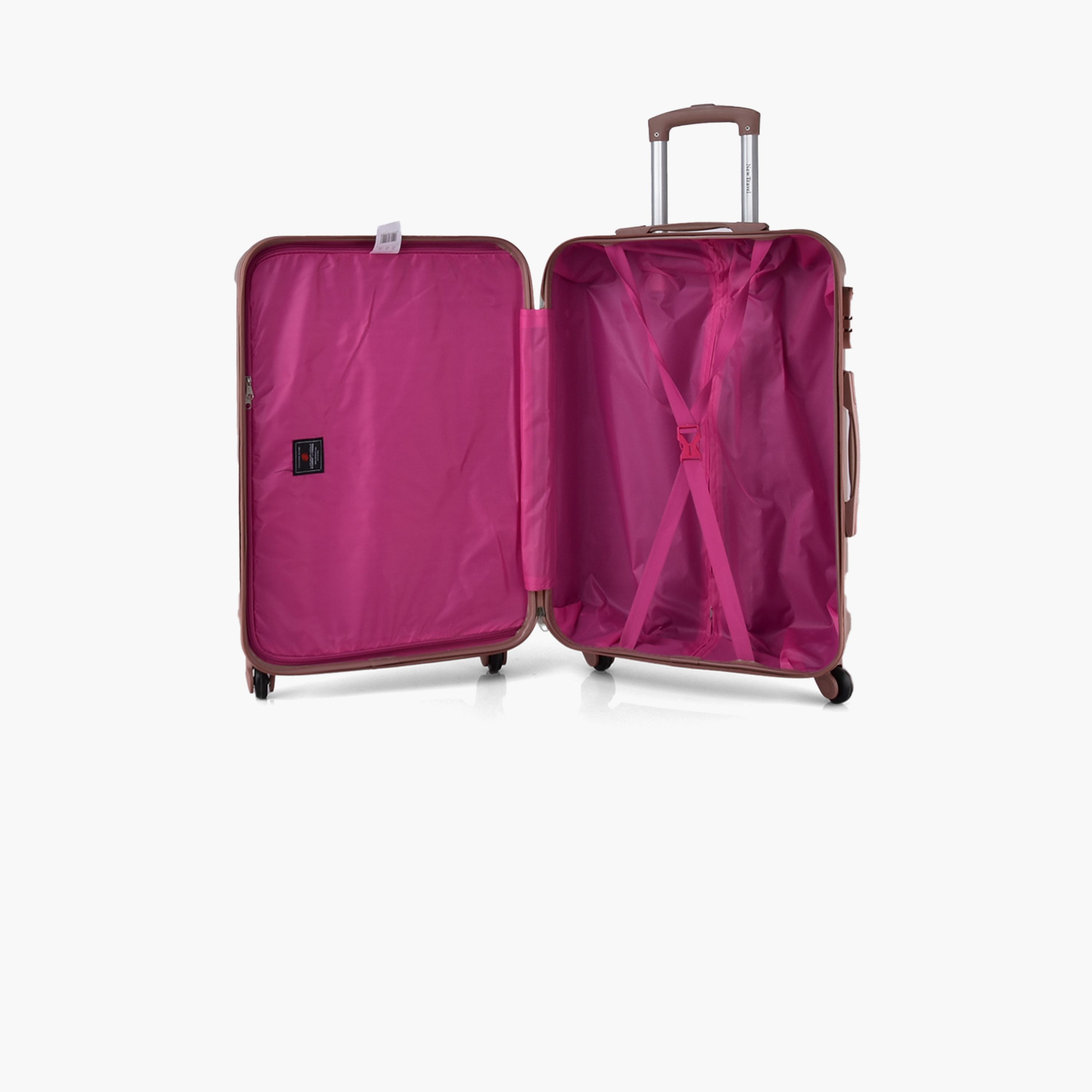 New Travel Set of 5 ABS Hardcase 4-Wheeler Spinner Trolley Bag with Combination Lock | CS005/5P-travel-luggagesandbags-luggage-image-11